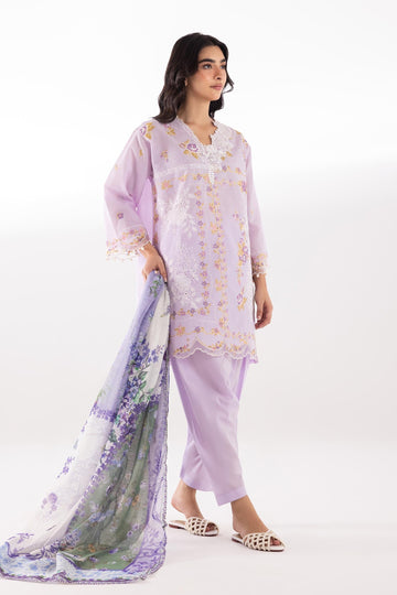 Sana Safinaz | Luxury Pret | Muzlin Lawn Suit SC26MUZ211BP3 - House Of Hania