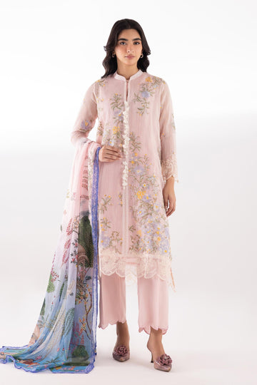Sana Safinaz | Luxury Pret | Muzlin Lawn Suit SC26MUZ213BP3 - House Of Hania