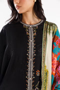 Sana Safinaz | Luxury Pret | Muzlin Linen Suit FW25MUZ015BP3 - House Of Hania