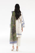 Sana Safinaz | Luxury Pret | Muzlin Linen Suit FW25MUZ020BP3 - House Of Hania