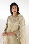 Sana Safinaz | Luxury Pret | Raw Silk Suit SC26EXE140P3 - House Of Hania