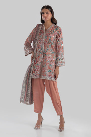 Sana Safinaz | Luxury Pret |  SS24FOR186P3 - House Of Hania