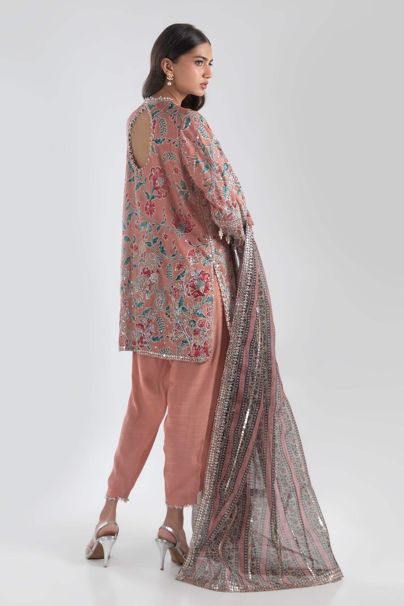 Sana Safinaz | Luxury Pret |  SS24FOR186P3 - House Of Hania