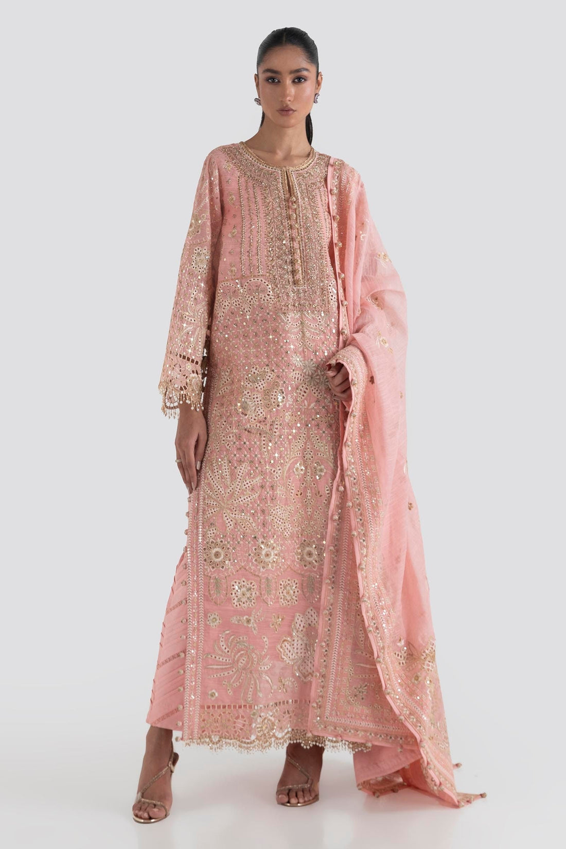 Sana Safinaz | Luxury Pret |  SS24FOR203P3 - House Of Hania