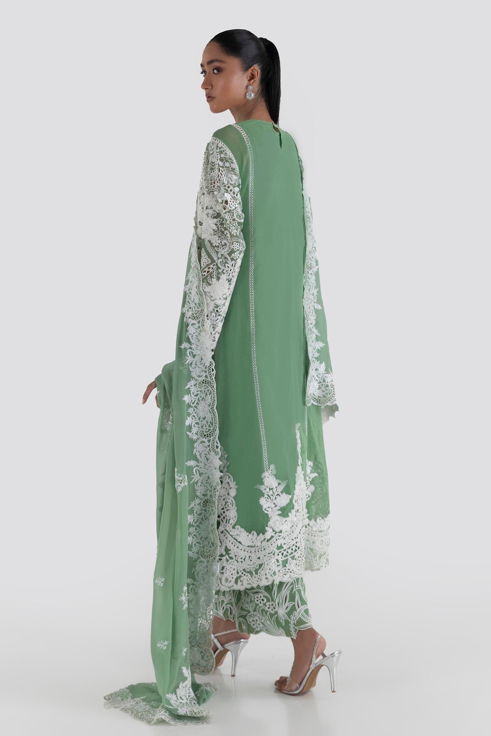 Sana Safinaz | Luxury Pret |  SS24FOR206P3 - House Of Hania