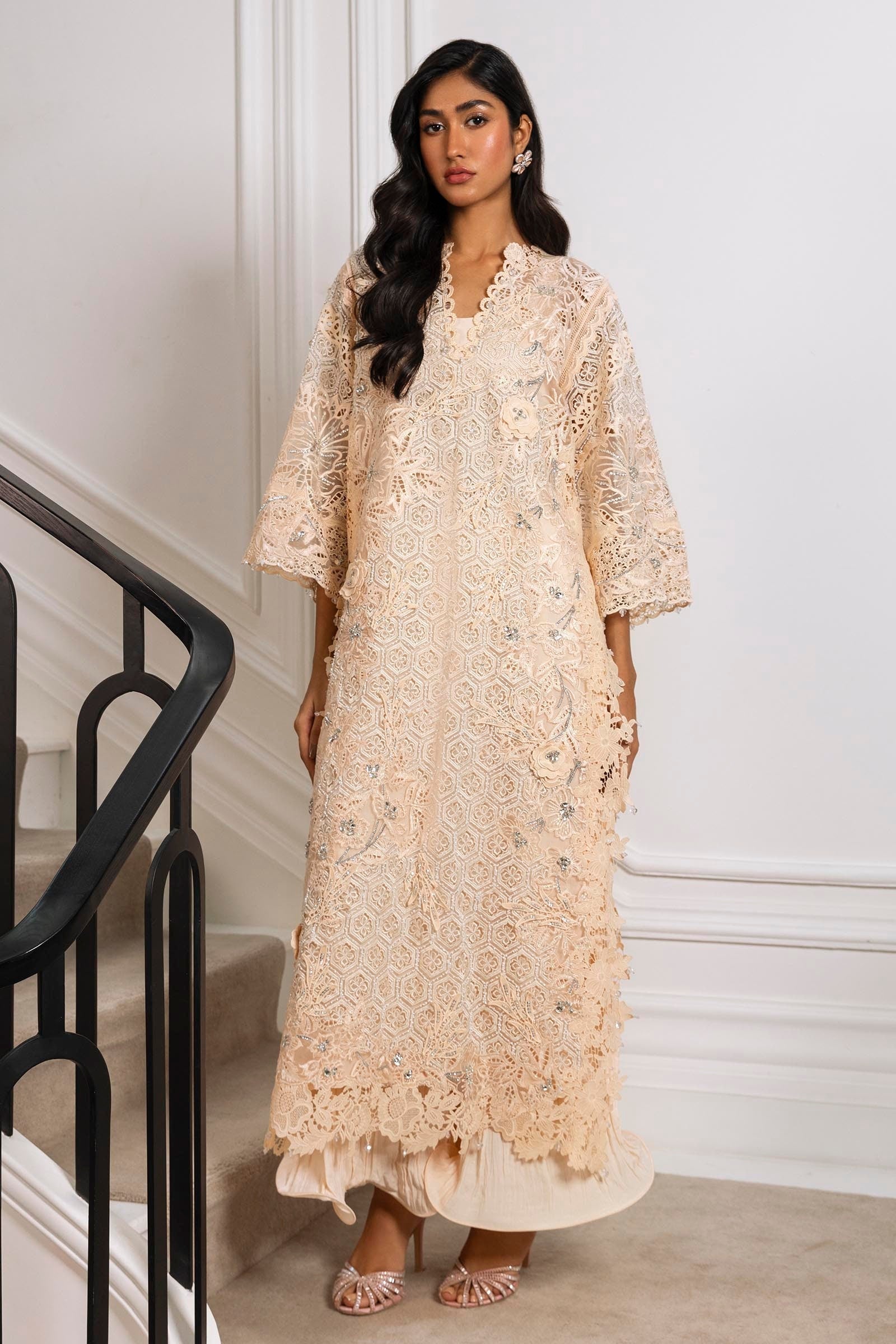 Sana Safinaz | Luxury Pret |  SS24FOR212P2T - House Of Hania