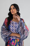 Sana Safinaz | Luxury Pret |  SS24FOR213P2T - House Of Hania