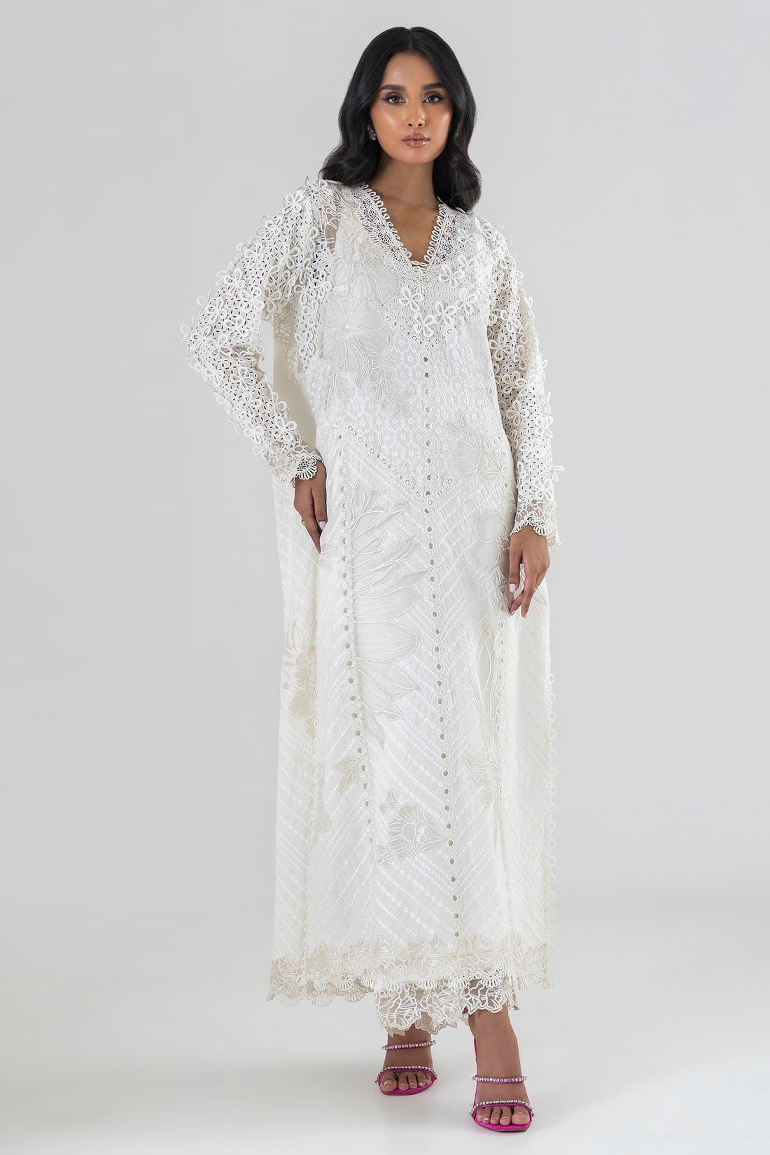 Sana Safinaz | Luxury Pret |  SS24FOR214P2T - House Of Hania
