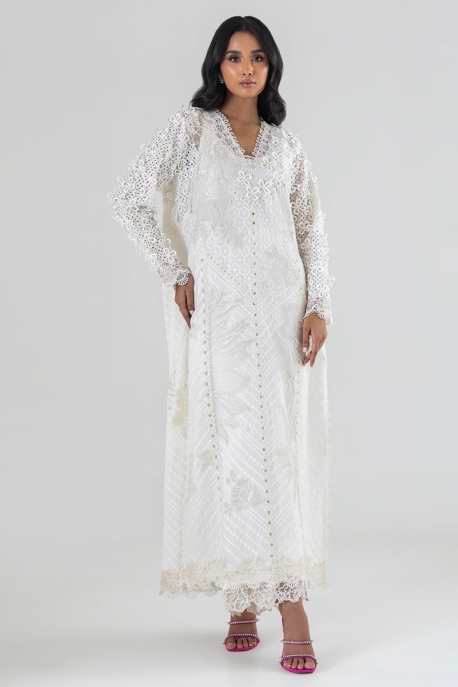 Sana Safinaz | Luxury Pret |  SS24FOR214P2T - House Of Hania