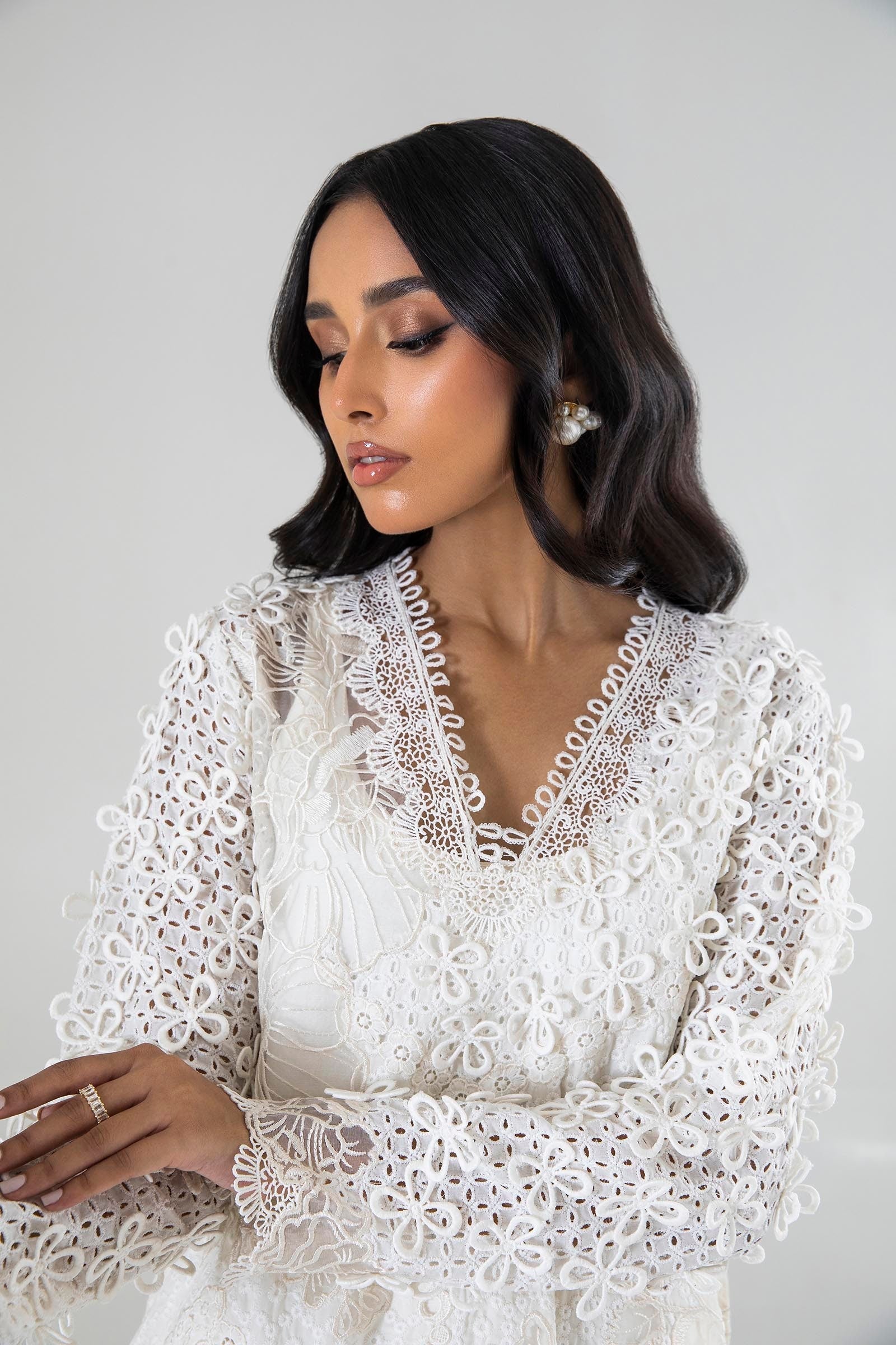 Sana Safinaz | Luxury Pret |  SS24FOR214P2T - House Of Hania