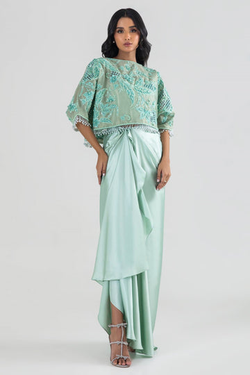 Sana Safinaz | Luxury Pret |  SS24FOR219P2T - House Of Hania