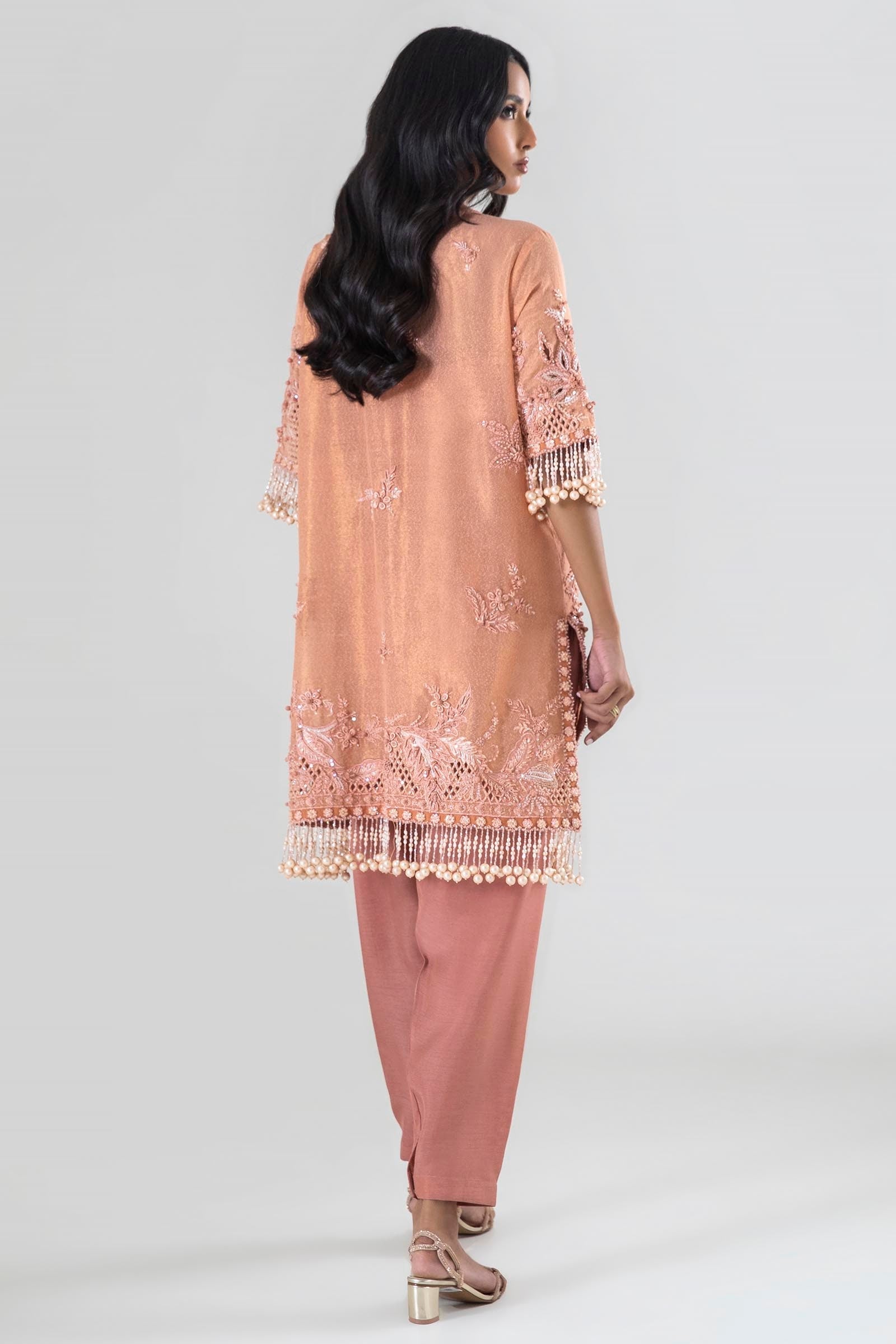 Sana Safinaz | Luxury Pret |  SS24FOR220P2T - House Of Hania