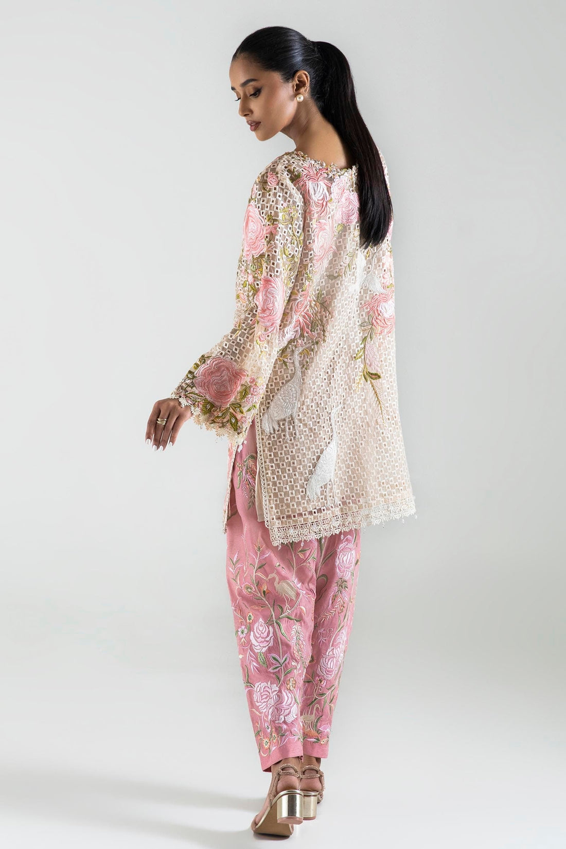 Sana Safinaz | Luxury Pret | SS24FOR223P2T - House Of Hania