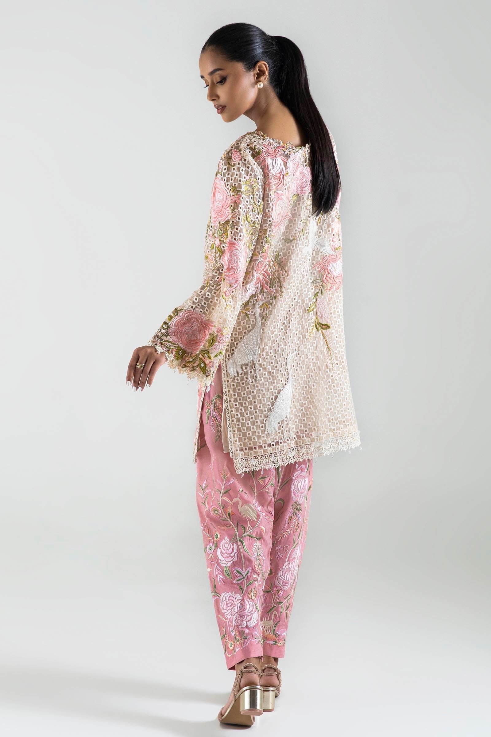 Sana Safinaz | Luxury Pret | SS24FOR223P2T - House Of Hania