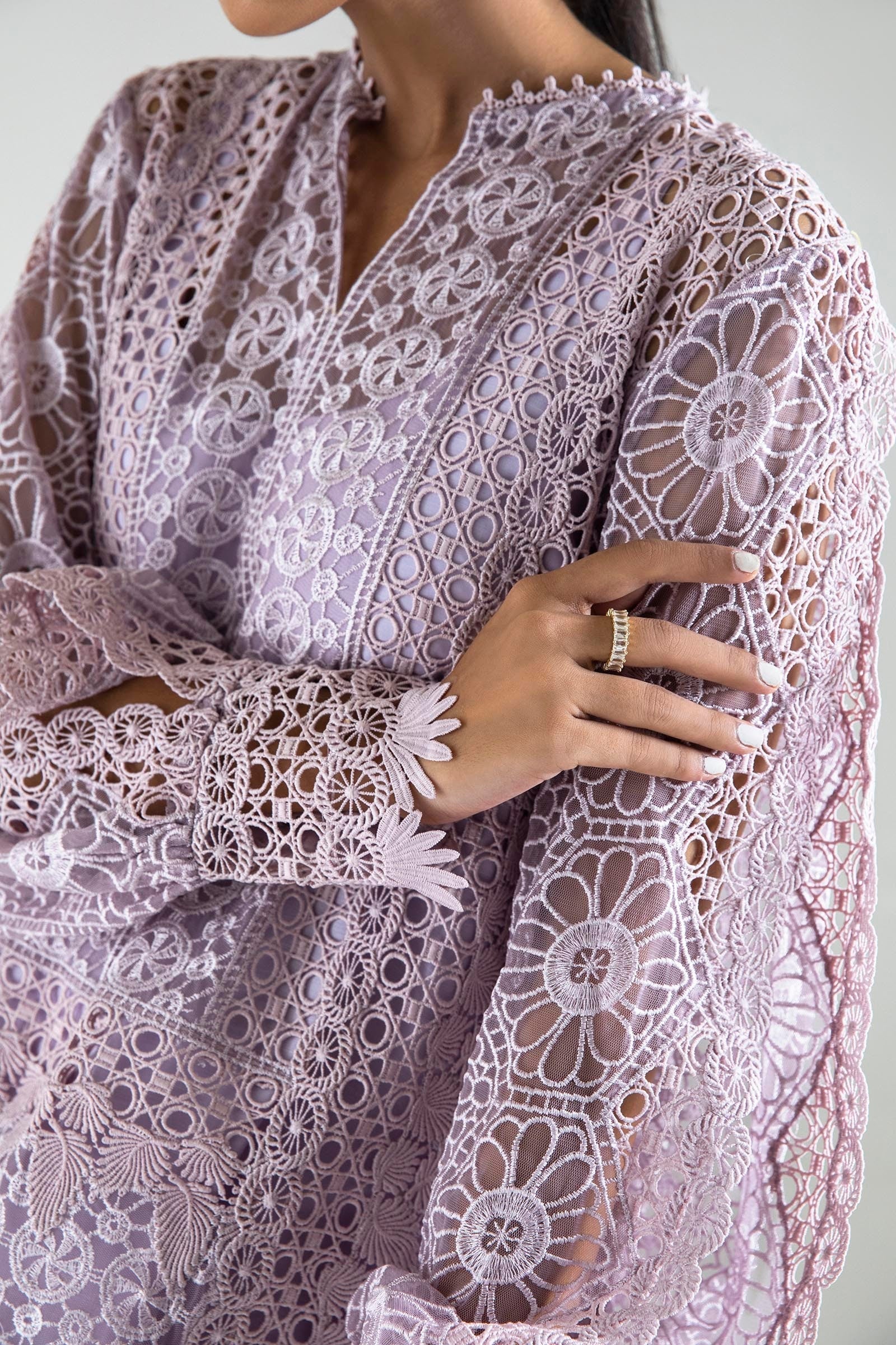 Sana Safinaz | Luxury Pret |  SS24FOR227P2T - House Of Hania