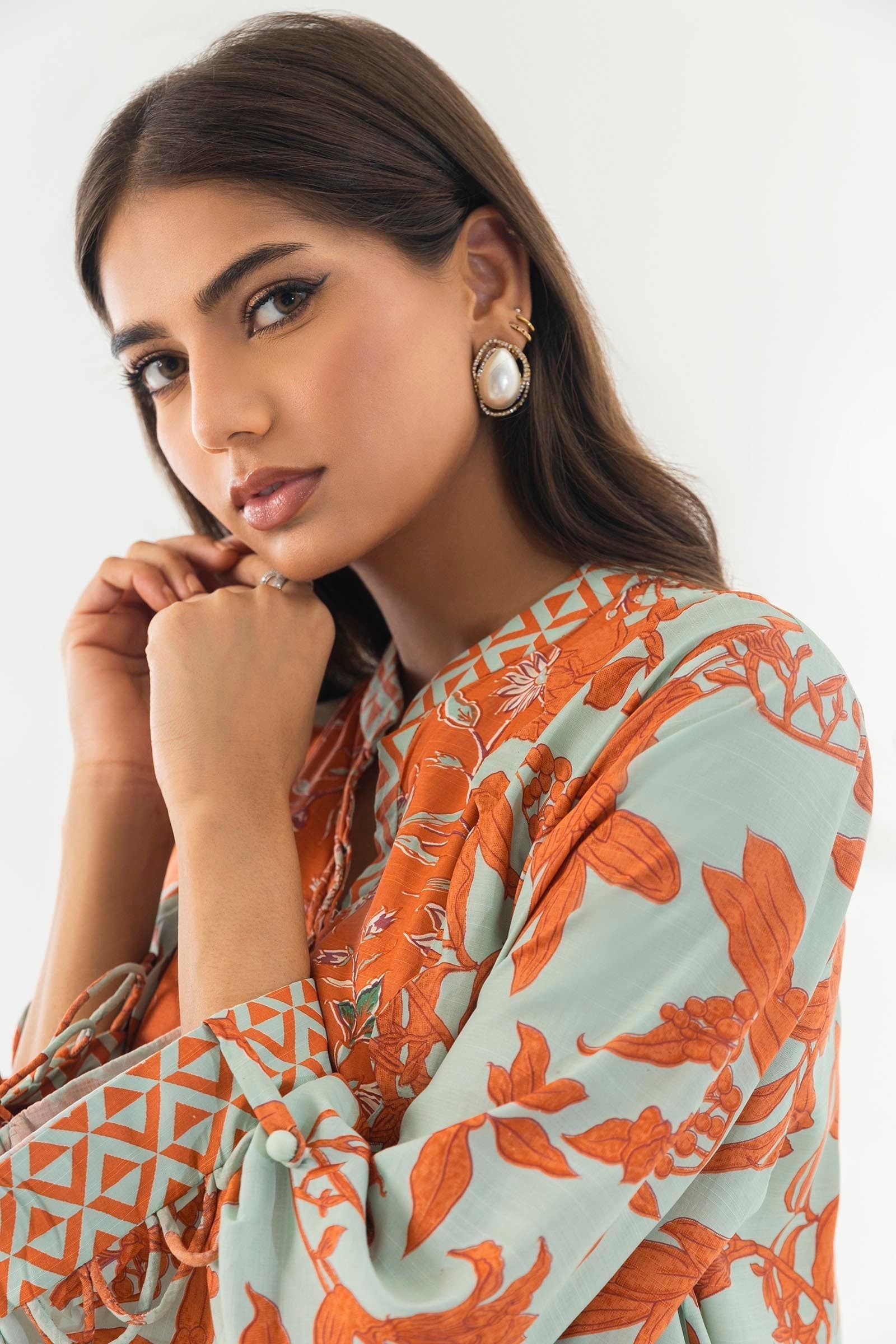 Sana Safinaz | Luxury Pret |  SS24FOR228P2T - House Of Hania