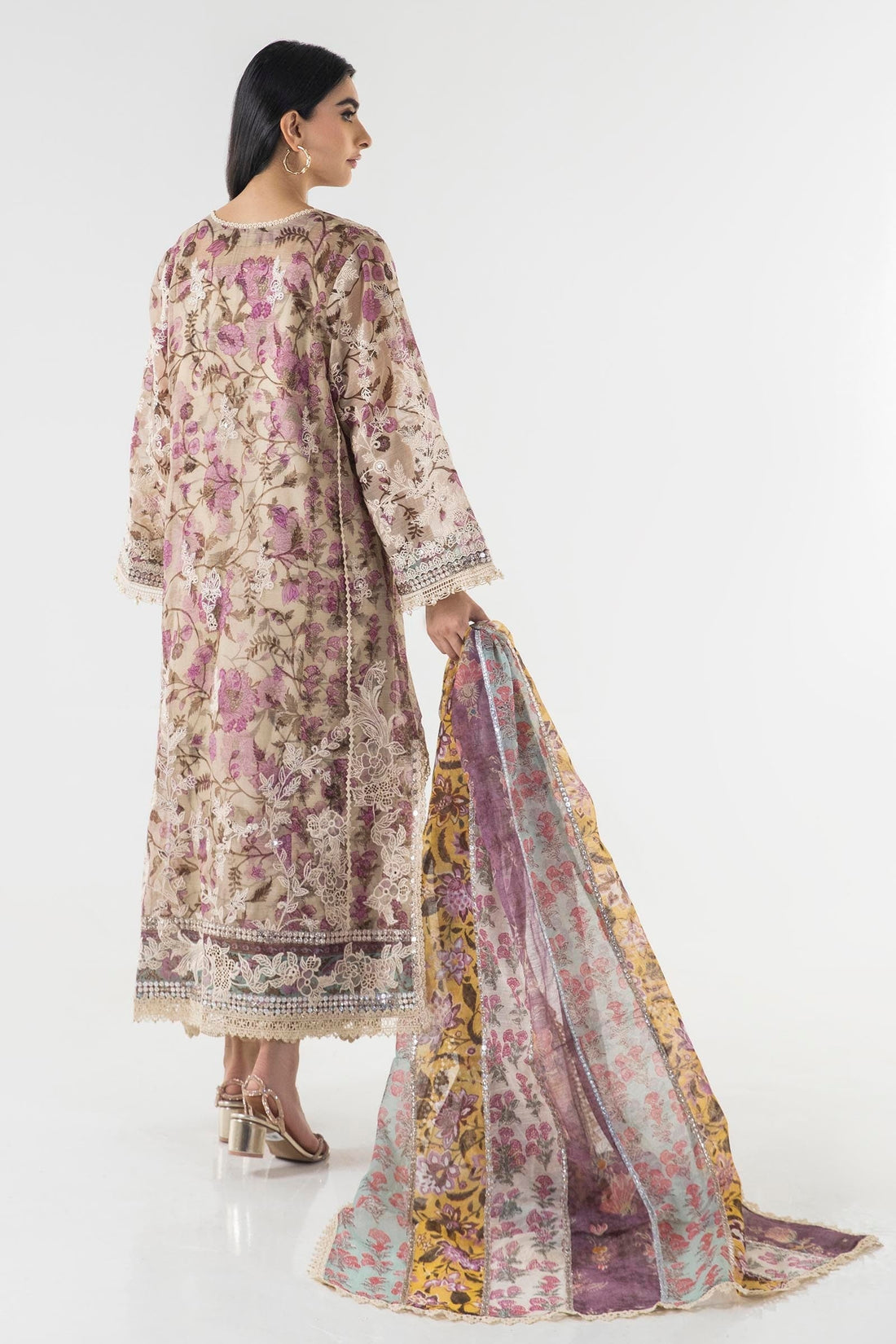 Sana Safinaz | Luxury Pret |  SS24FOR233P3 - House Of Hania