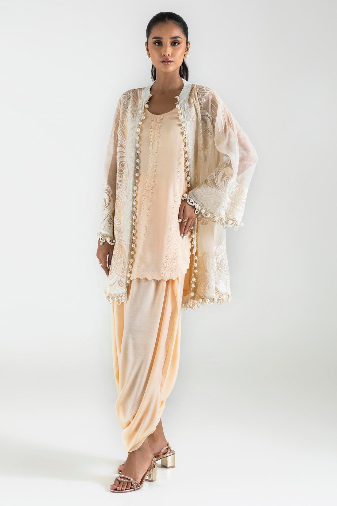 Sana Safinaz | Luxury Pret |  SS24FOR234P2T - House Of Hania