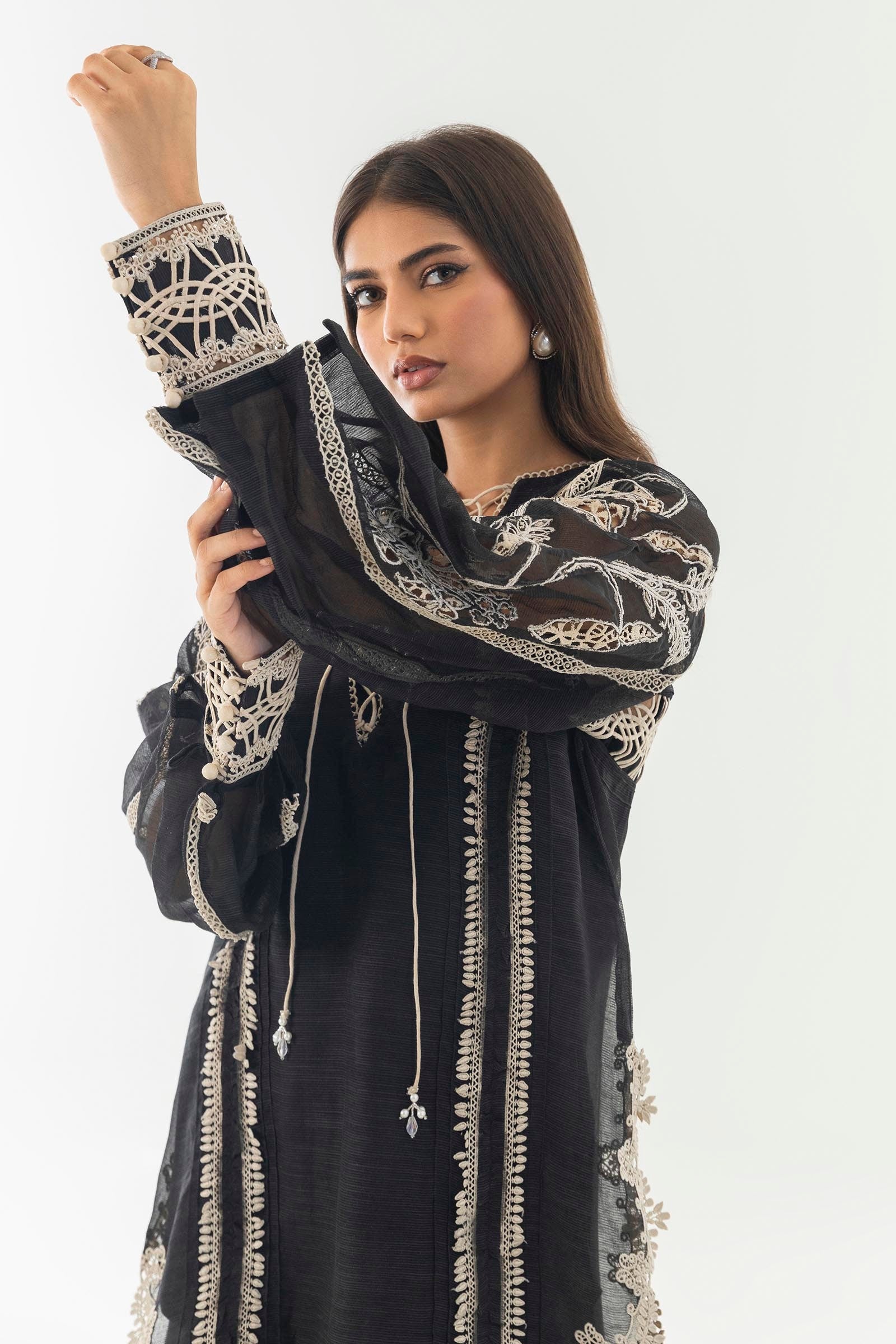 Sana Safinaz | Luxury Pret |  SS24FOR240P2T - House Of Hania