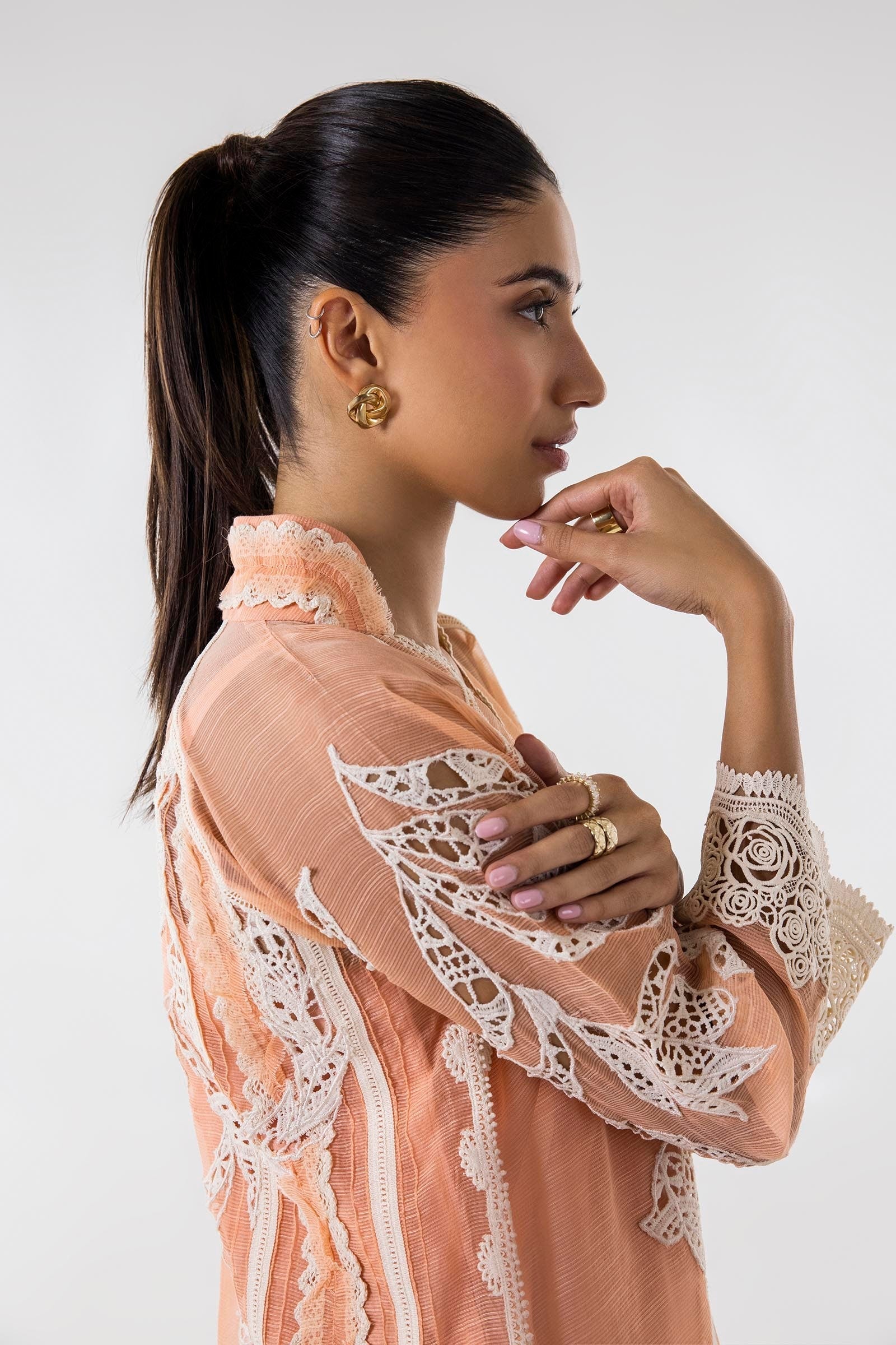 Sana Safinaz | Luxury Pret | SS24FOR241P2T - House Of Hania