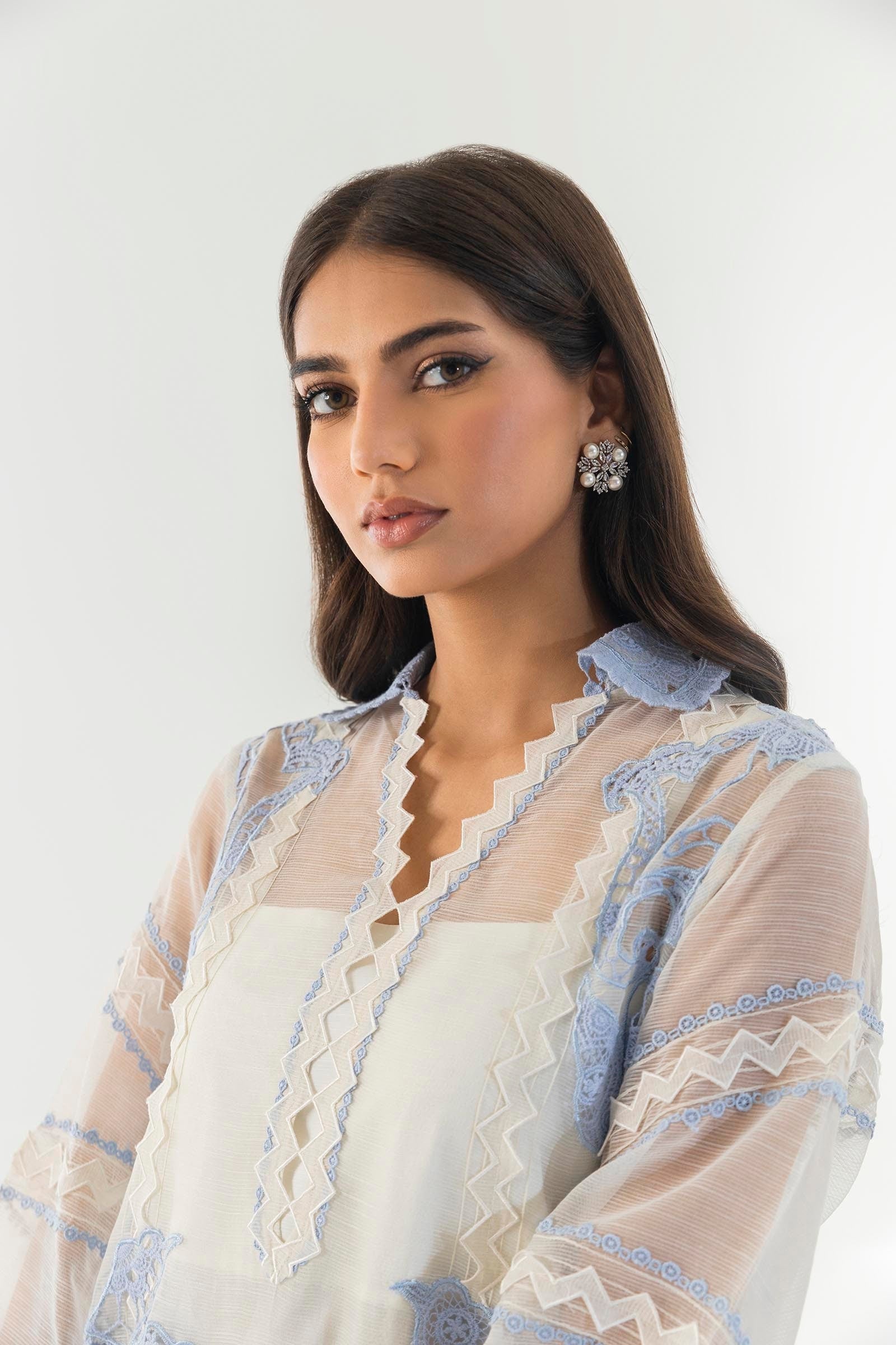 Sana Safinaz | Luxury Pret |  SS24FOR243P2T - House Of Hania