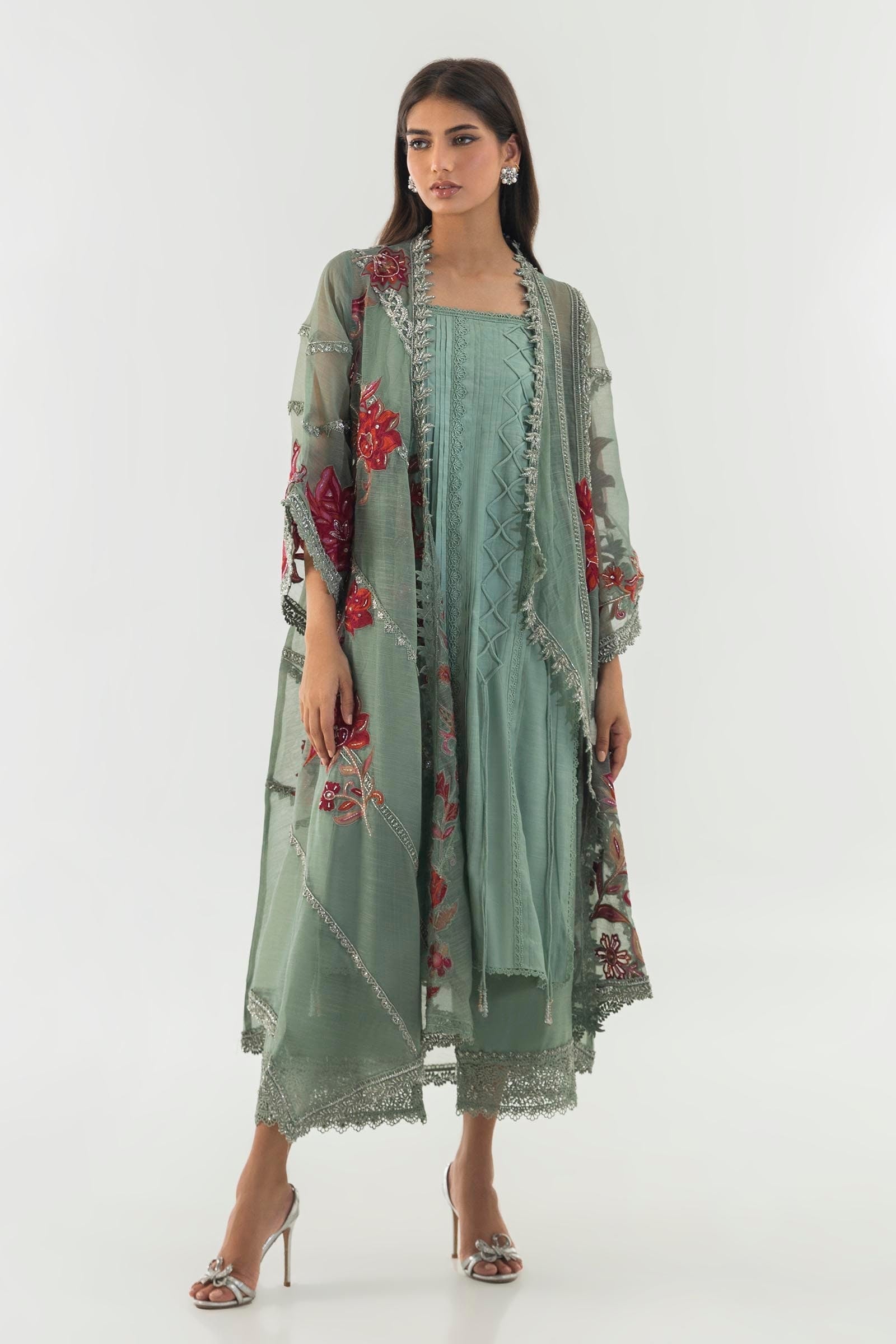 Sana Safinaz | Luxury Pret |  SS24FOR248P2T - House Of Hania