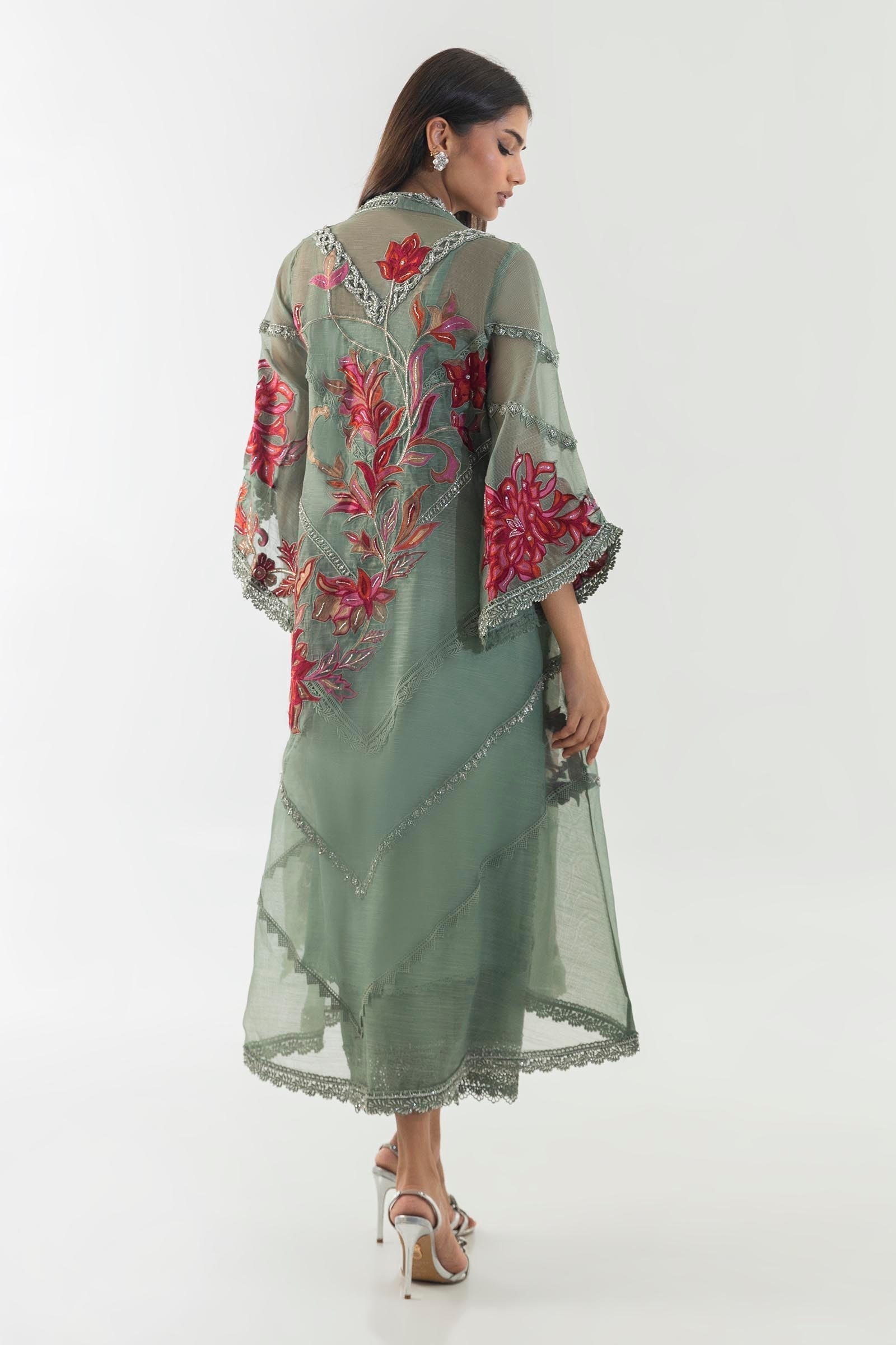 Sana Safinaz | Luxury Pret |  SS24FOR248P2T - House Of Hania