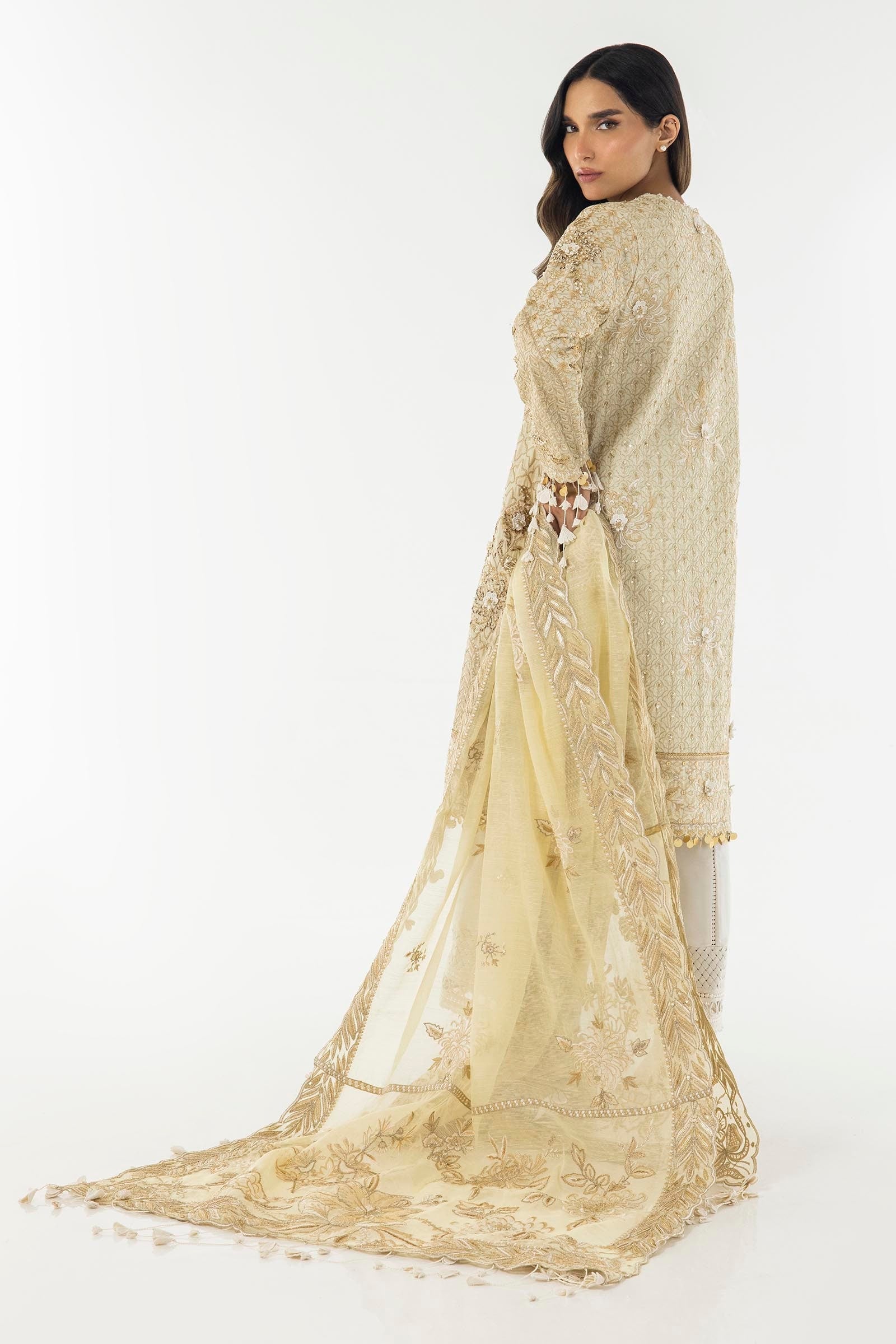 Sana Safinaz | Luxury Pret |  SS24FOR251P3 - House Of Hania