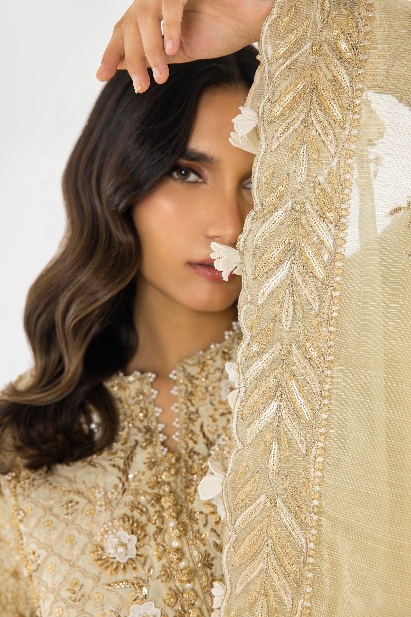 Sana Safinaz | Luxury Pret |  SS24FOR251P3 - House Of Hania