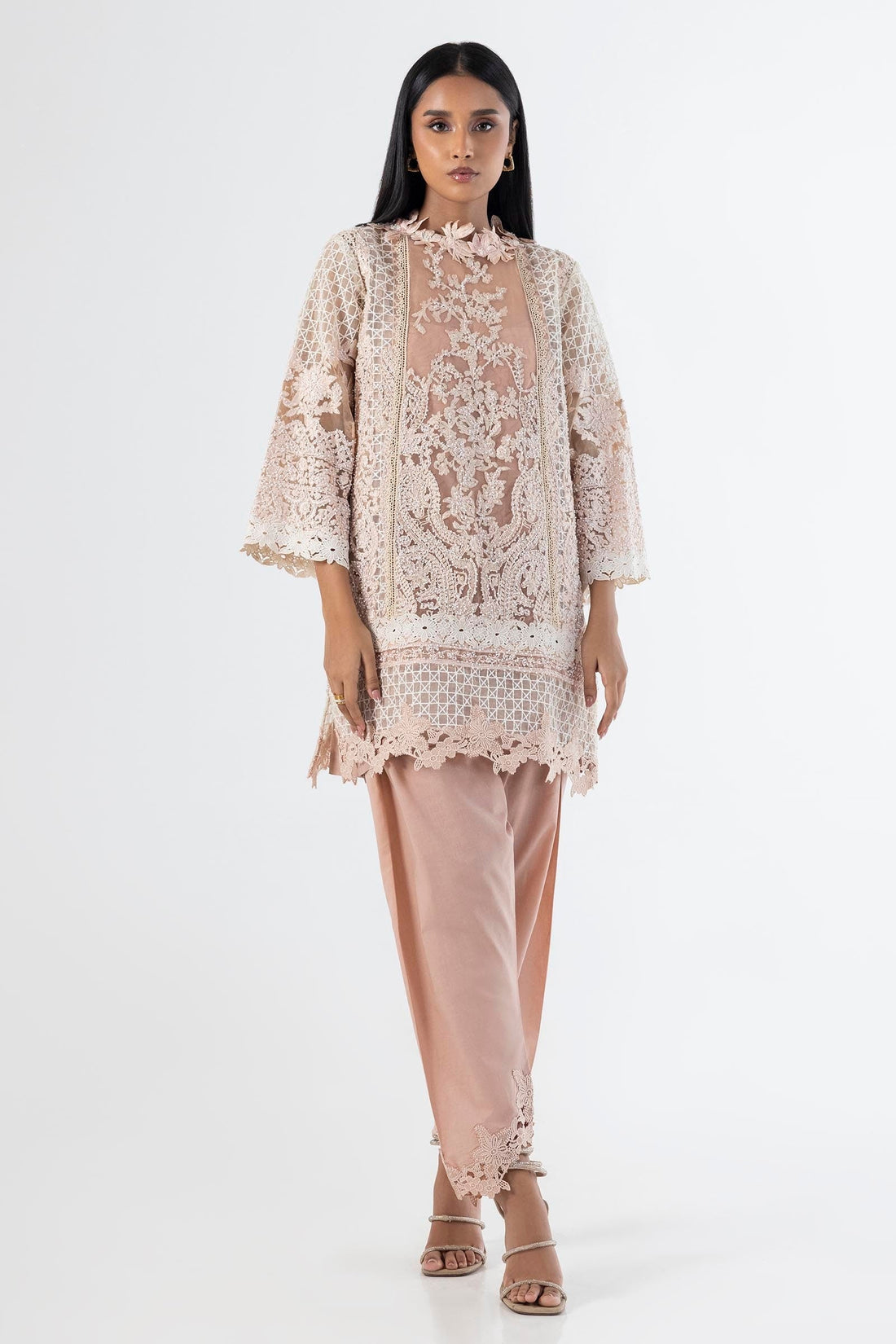 Sana Safinaz | Luxury Pret |  SS24FOR254P2T - House Of Hania