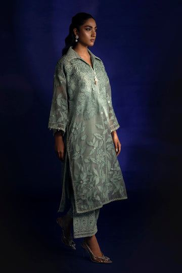 Sana Safinaz | Luxury Pret | SS24FOR262P2T - House Of Hania