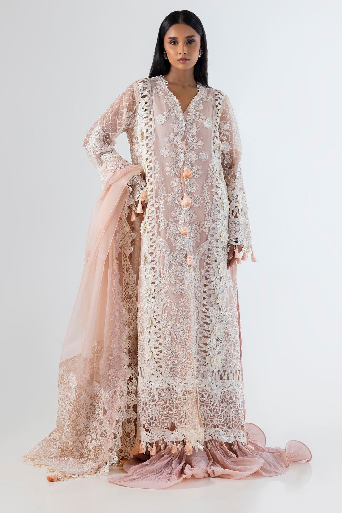 Sana Safinaz | Luxury Pret |  SS24FOR264P3 - House Of Hania