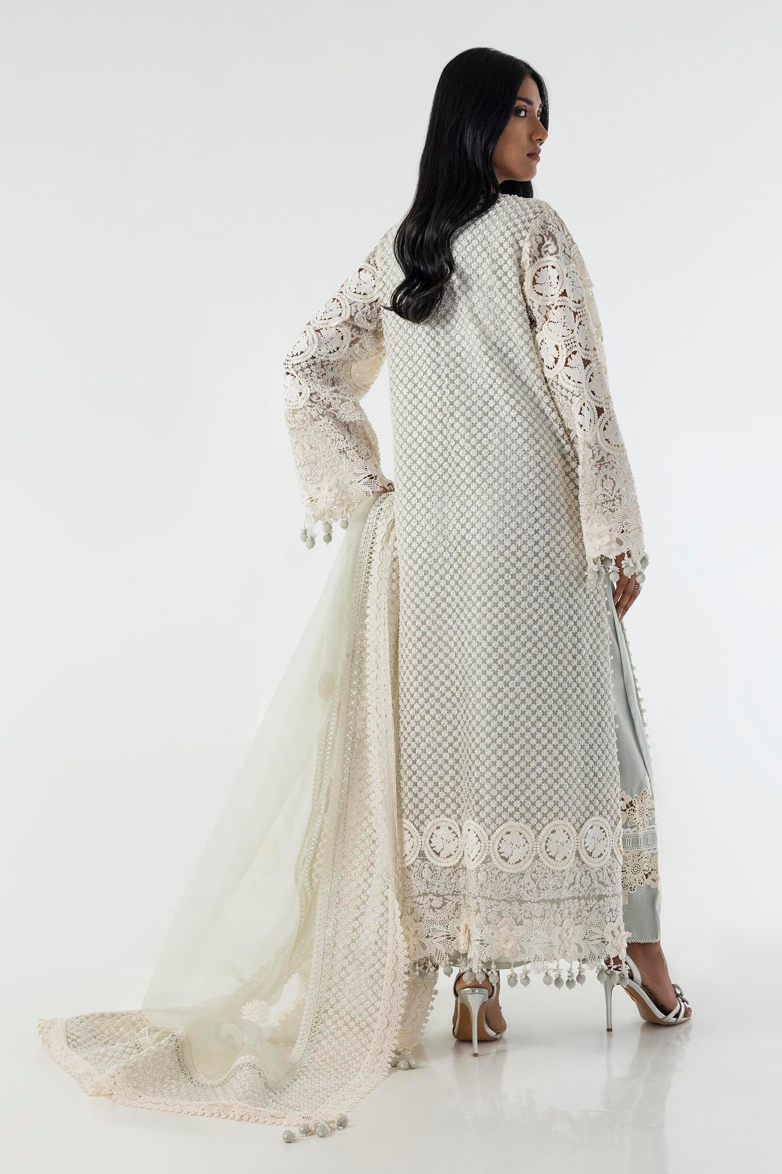 Sana Safinaz | Luxury Pret |  SS24FOR265P3 - House Of Hania