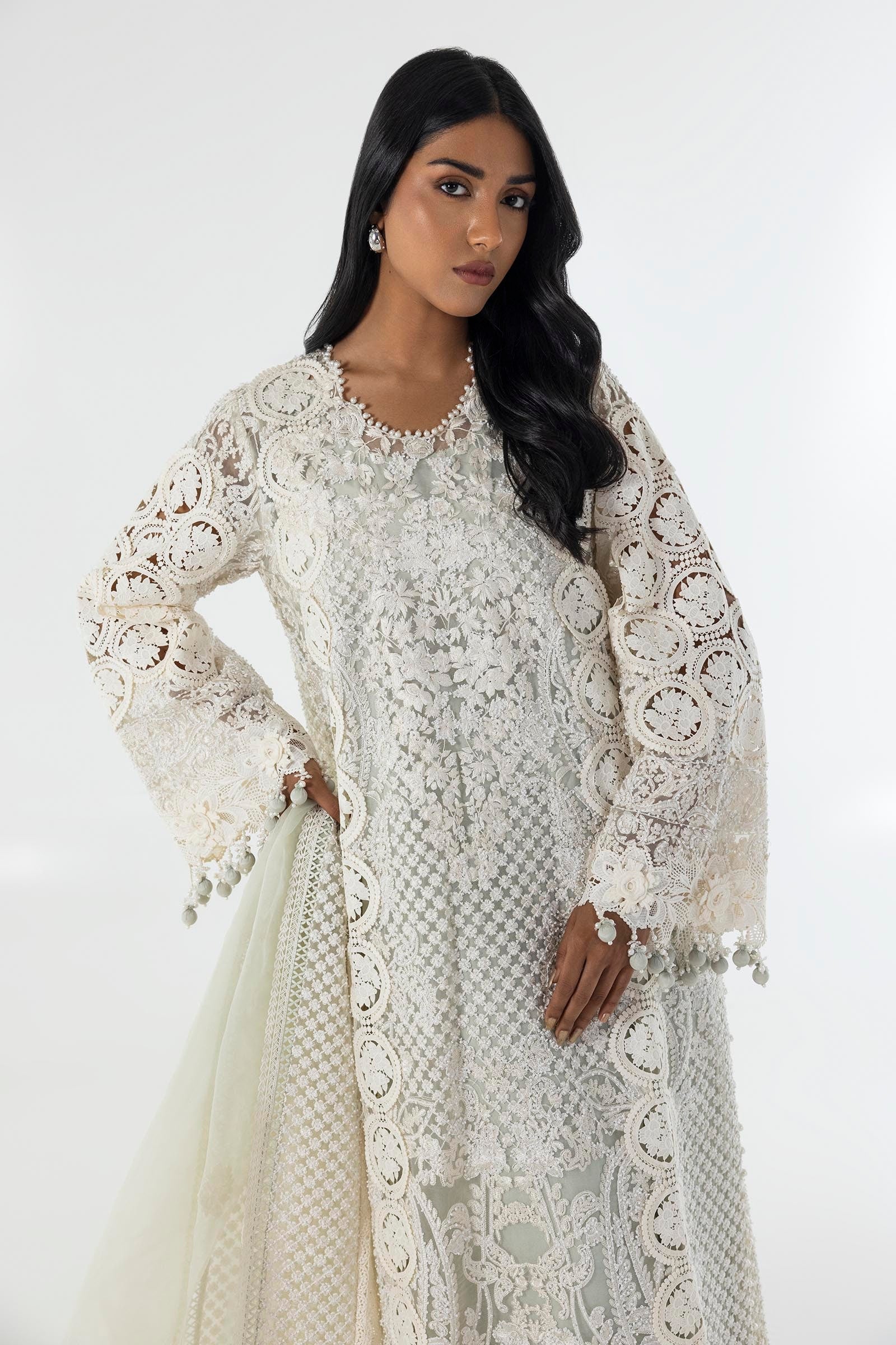 Sana Safinaz | Luxury Pret |  SS24FOR265P3 - House Of Hania