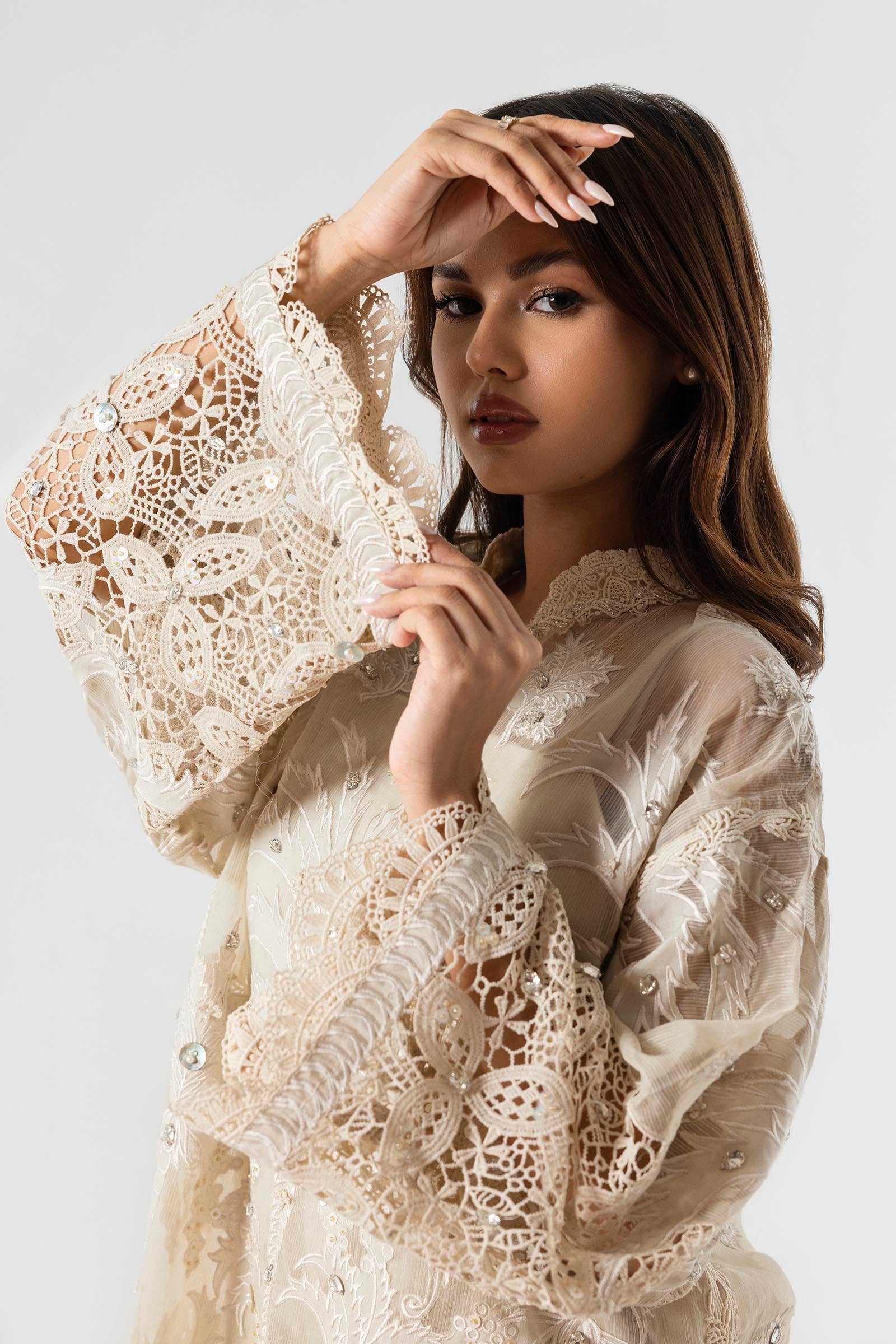 Sana Safinaz | Luxury Pret |  SS24FOR267P2T - House Of Hania