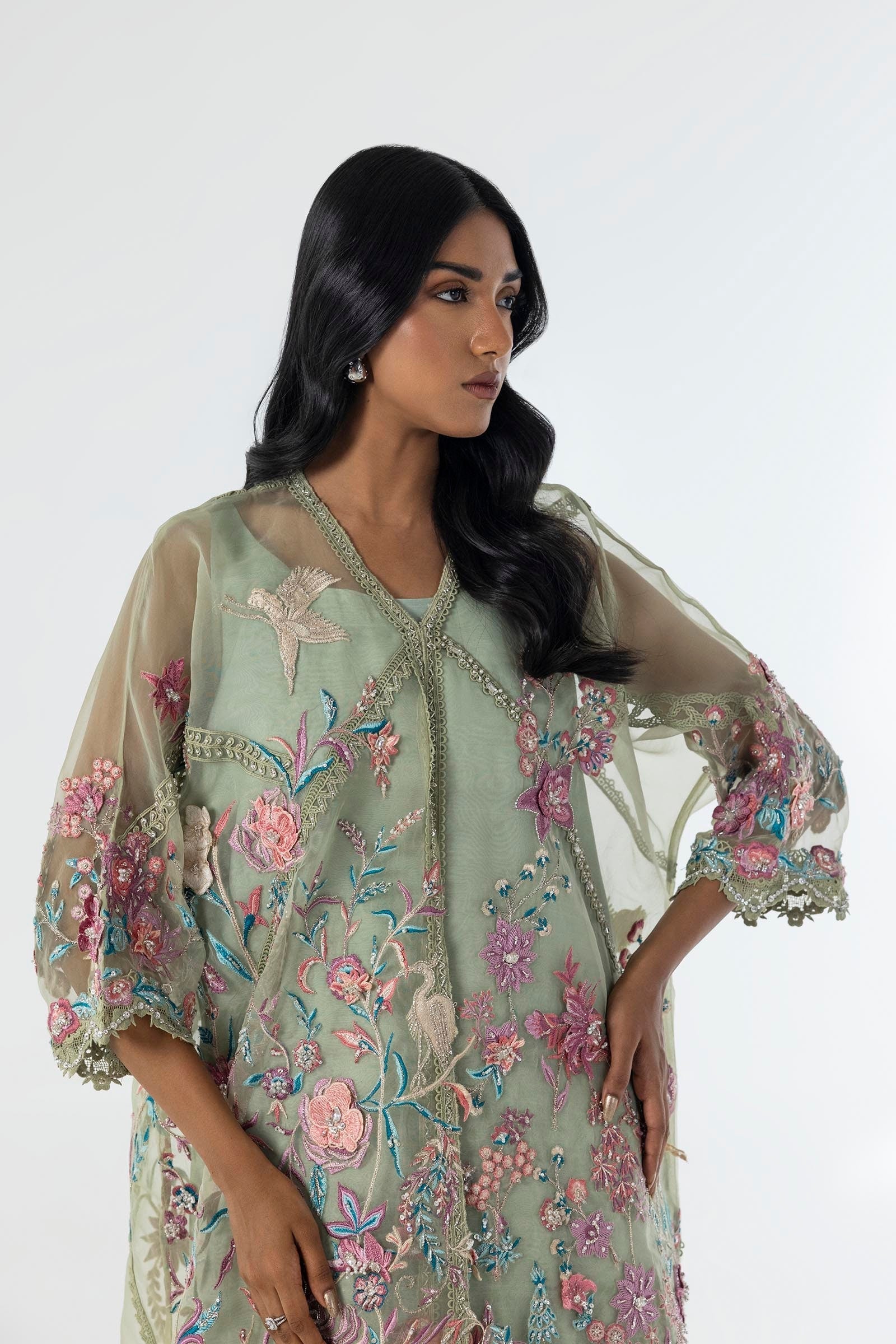 Sana Safinaz | Luxury Pret |  SS24FOR271P2T - House Of Hania