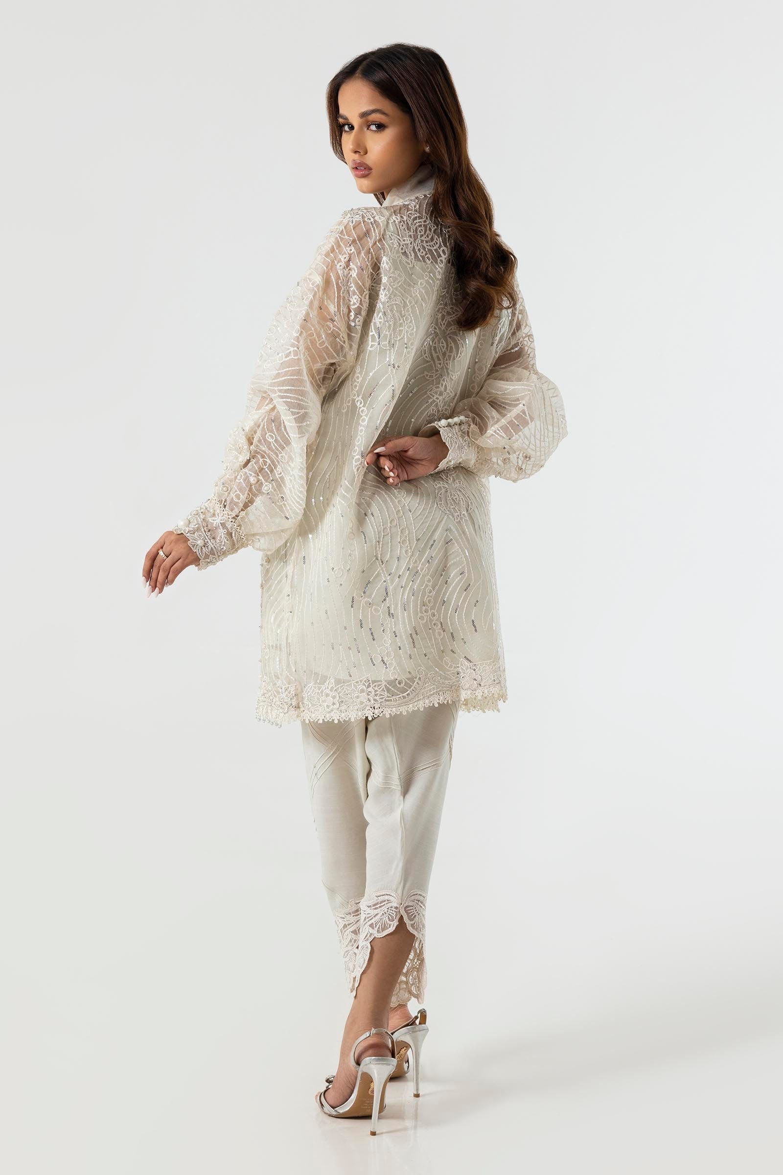 Sana Safinaz | Luxury Pret |  SS24FOR273P2T - House Of Hania