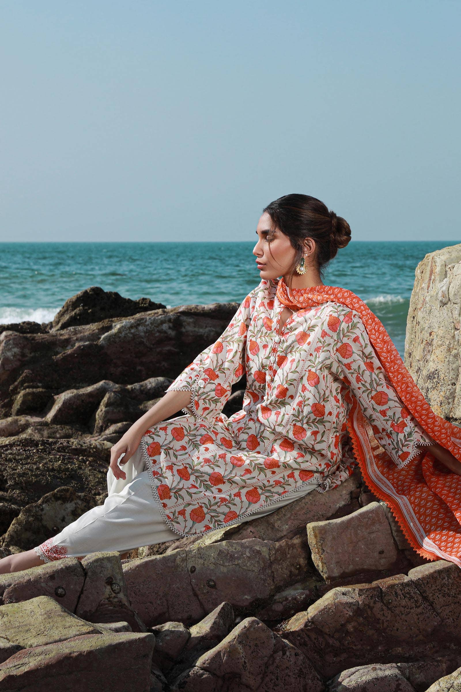Sana Safinaz | Mahay Spring 24 | H241-002B-2BI - House Of Hania