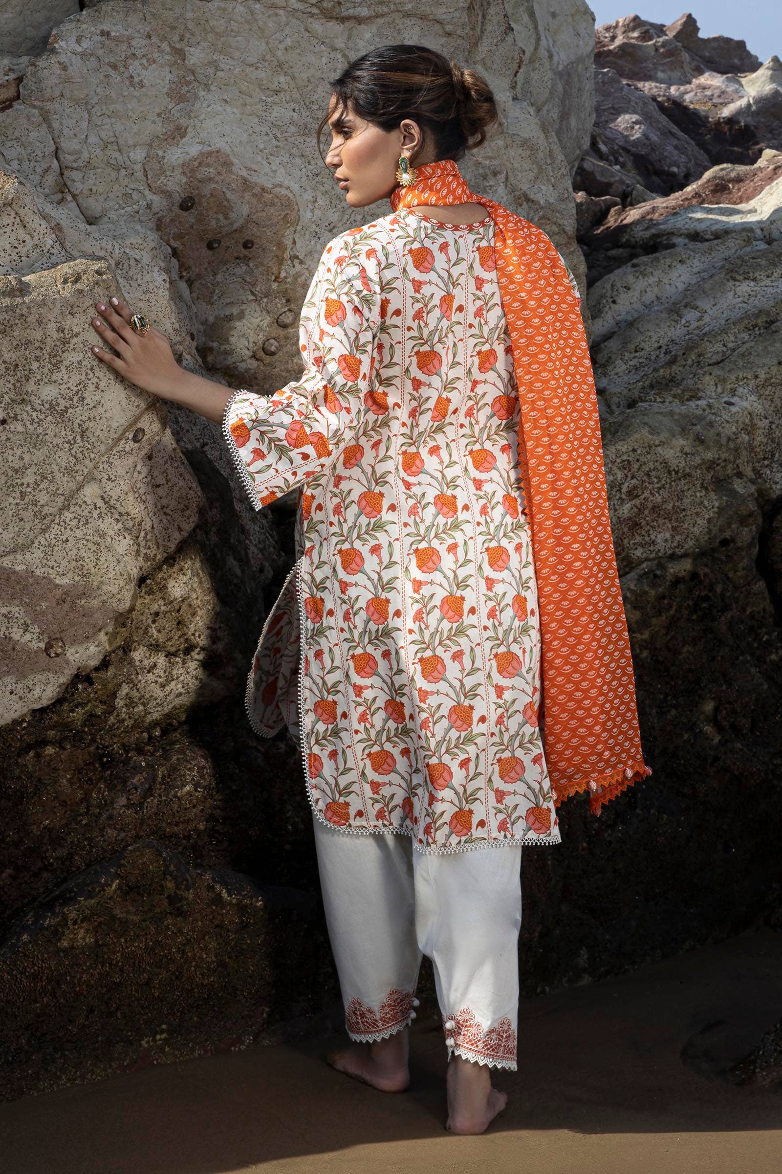 Sana Safinaz | Mahay Spring 24 | H241-002B-2BI - House Of Hania