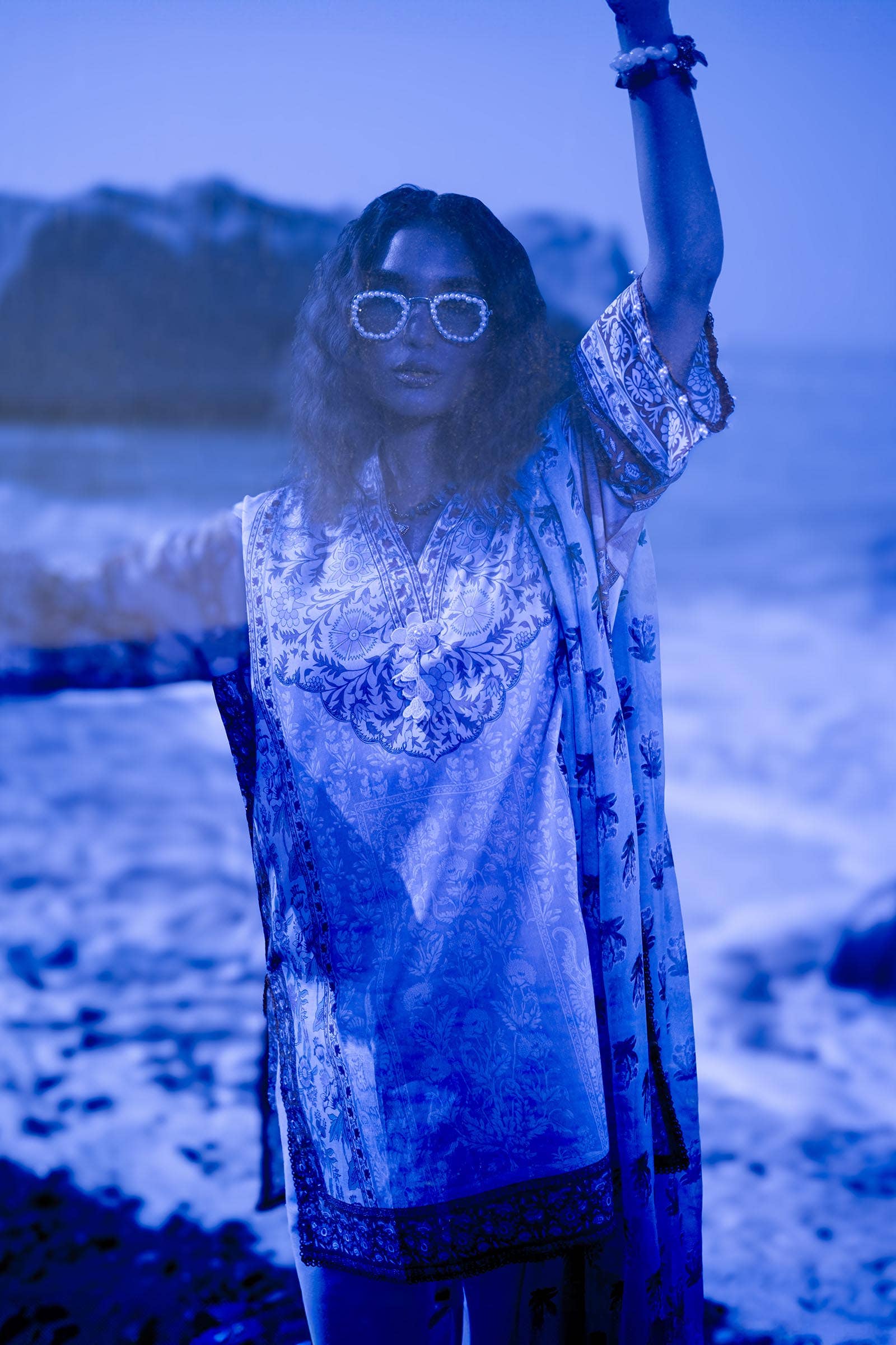 Sana Safinaz | Mahay Spring 24 | H241-003A-2BI - House Of Hania