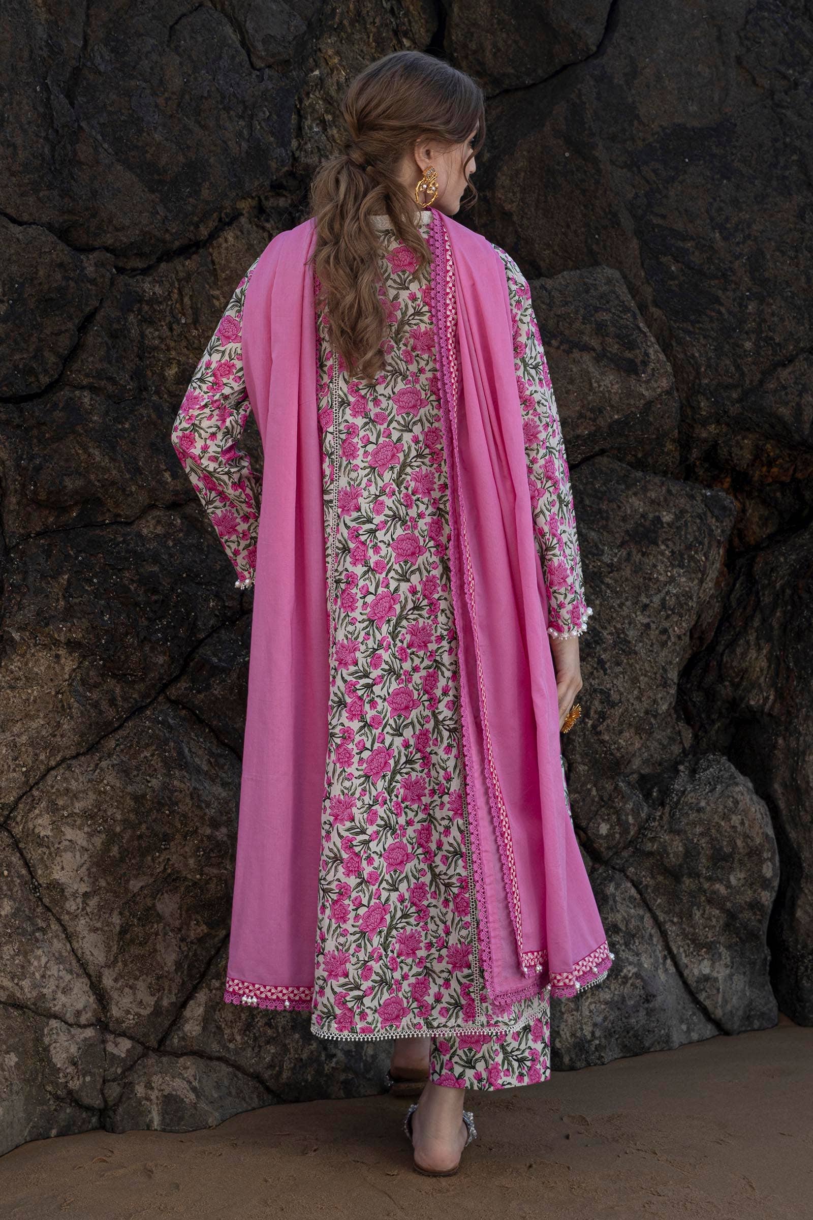 Sana Safinaz | Mahay Spring 24 | H241-004A-3CG - House Of Hania