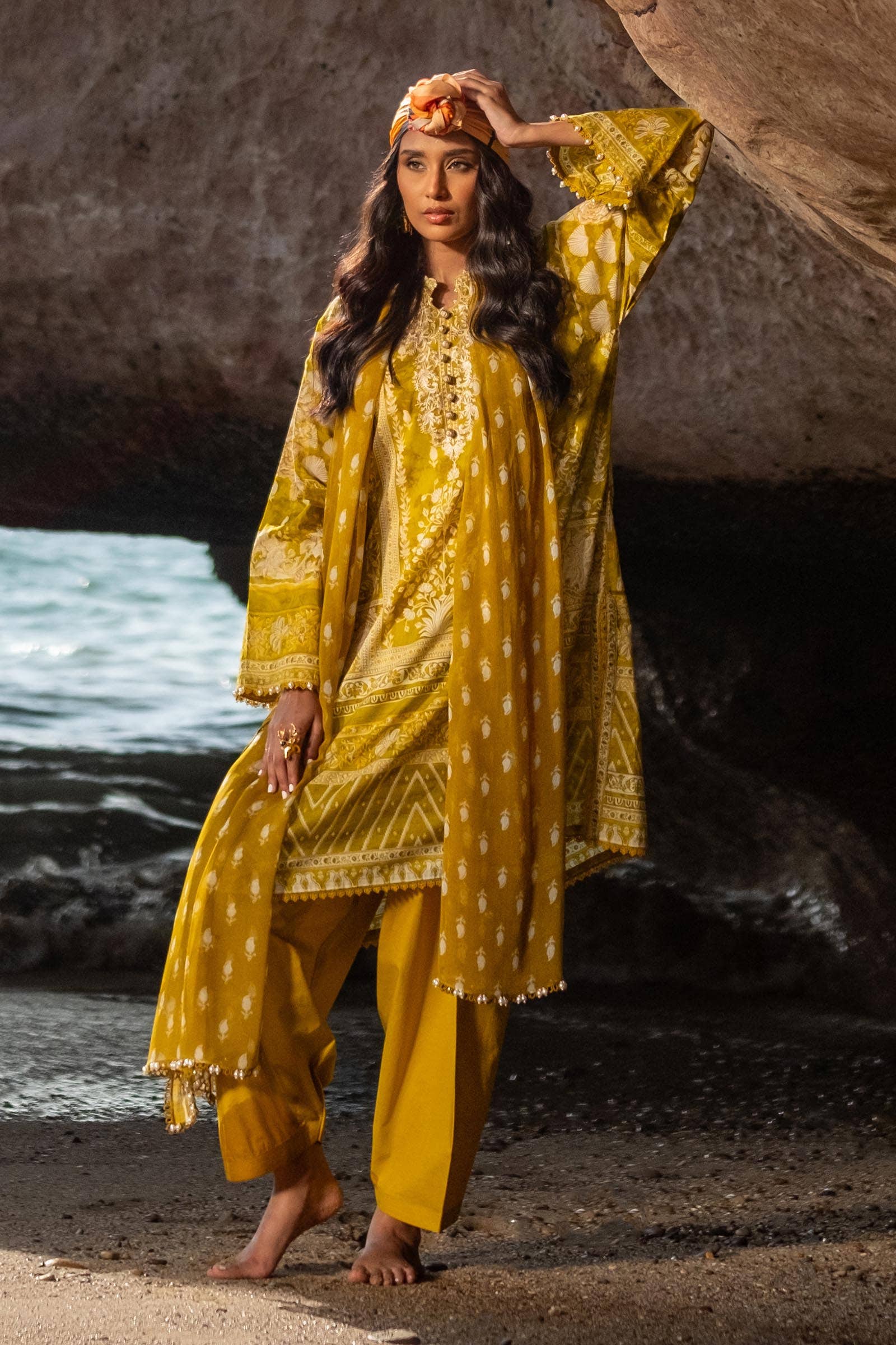 Sana Safinaz | Mahay Spring 24 | H241-005B-3CI - House Of Hania