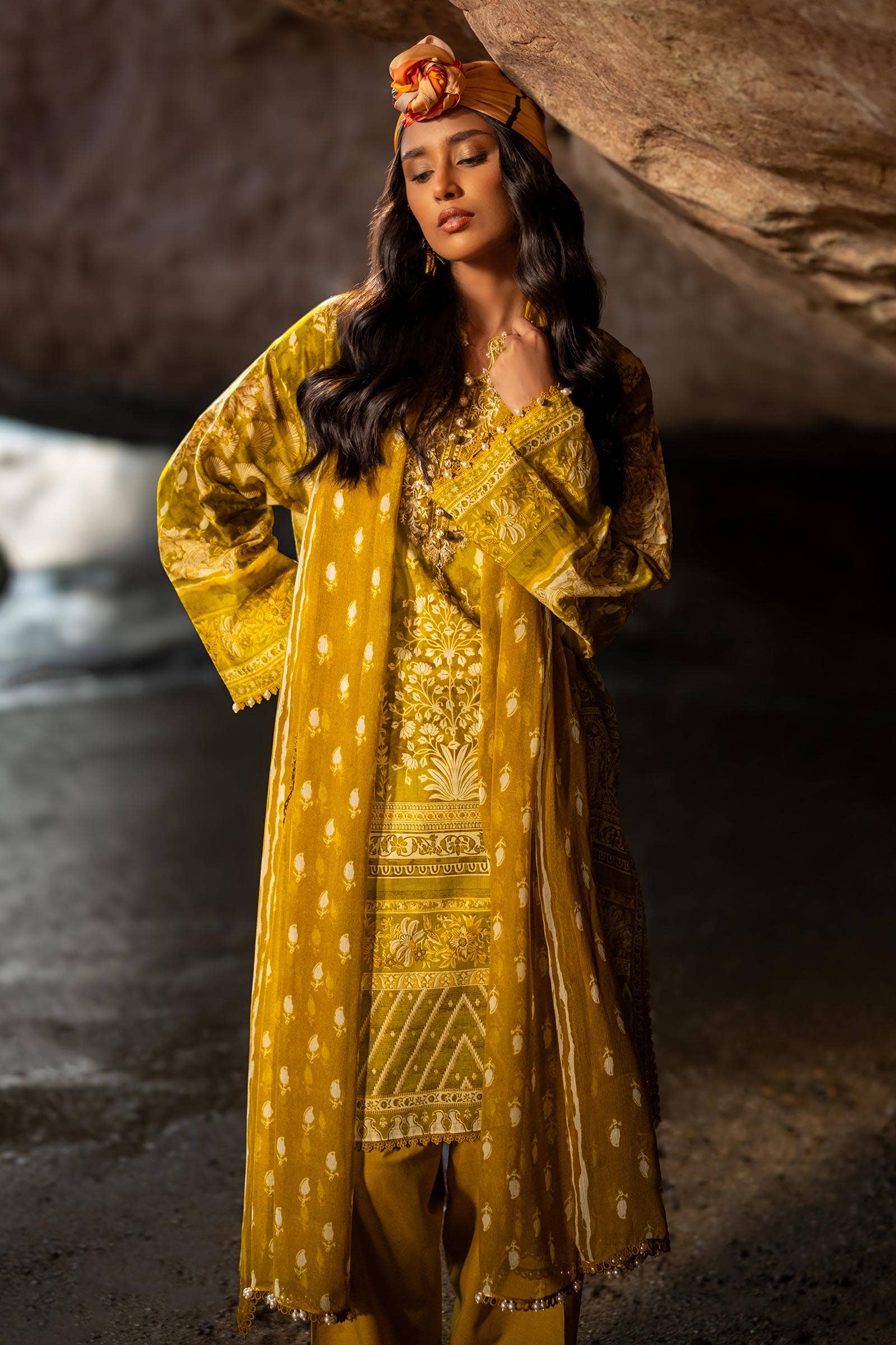 Sana Safinaz | Mahay Spring 24 | H241-005B-3CI - House Of Hania
