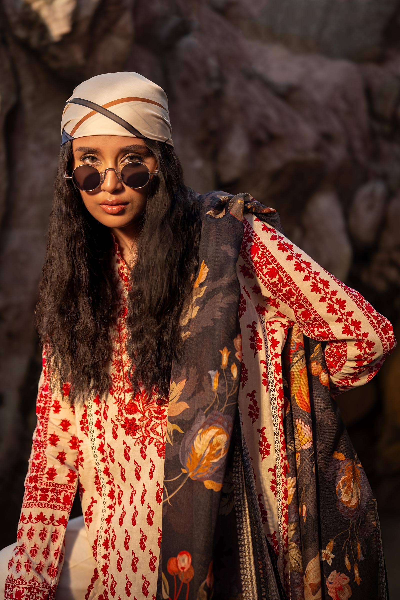 Sana Safinaz | Mahay Spring 24 | H241-006B-2BS - House Of Hania