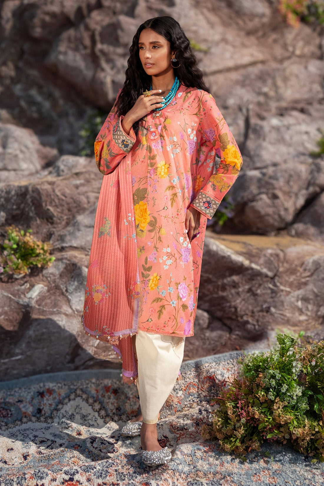 Sana Safinaz | Mahay Spring 24 | H241-007A-2S - House Of Hania