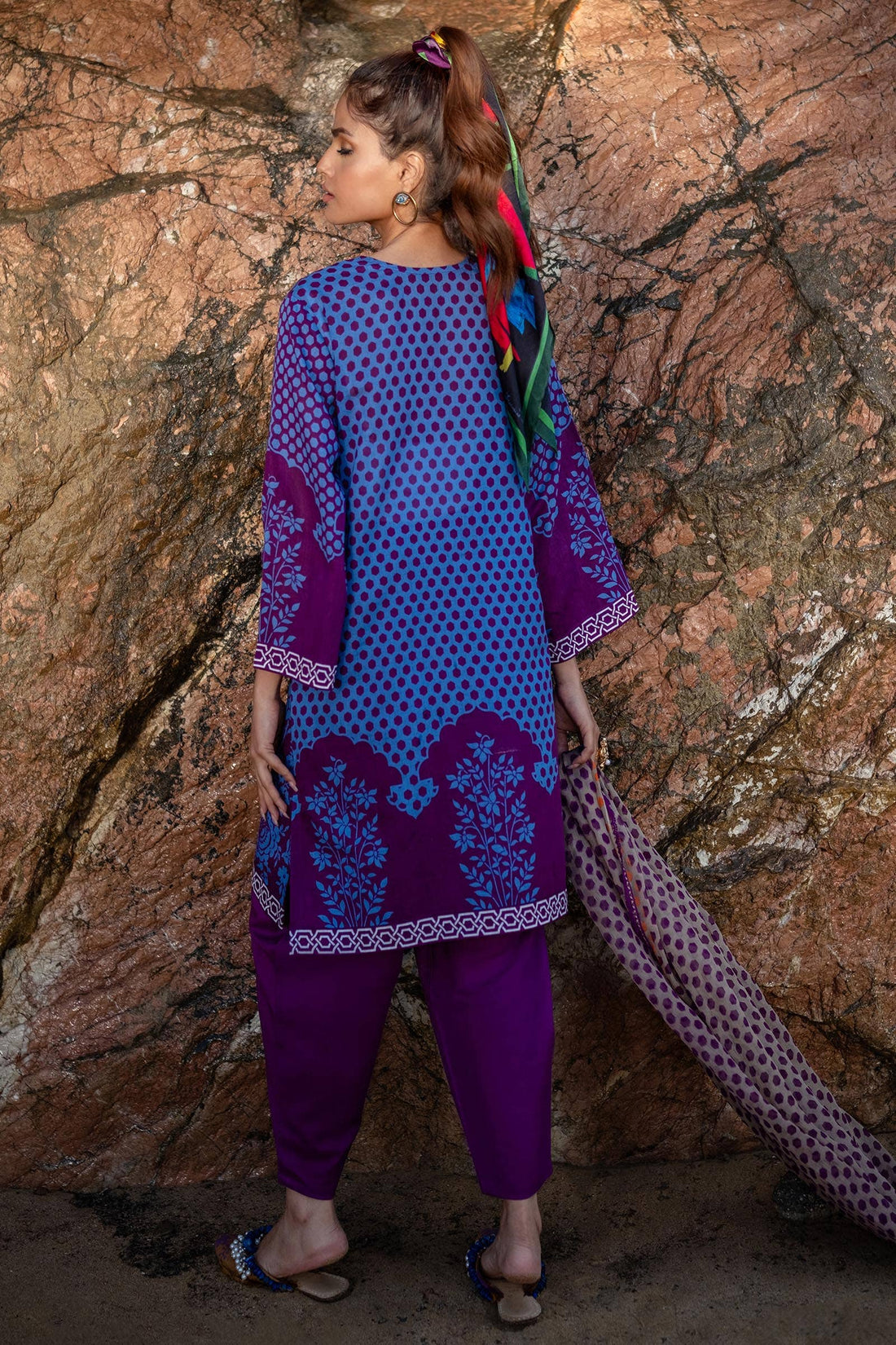 Sana Safinaz | Mahay Spring 24 | H241-010B-3CI - House Of Hania