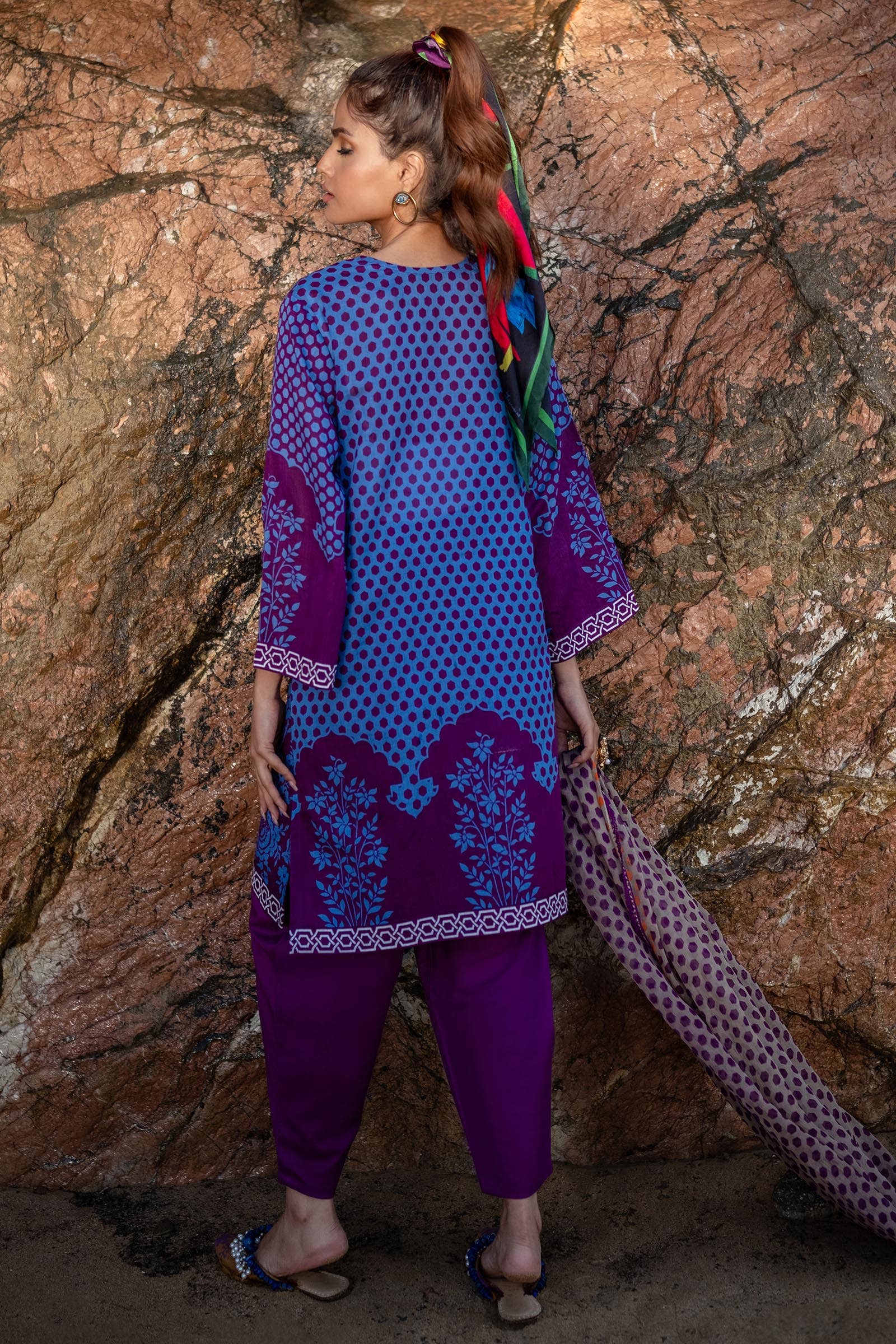 Sana Safinaz | Mahay Spring 24 | H241-010B-3CI - House Of Hania