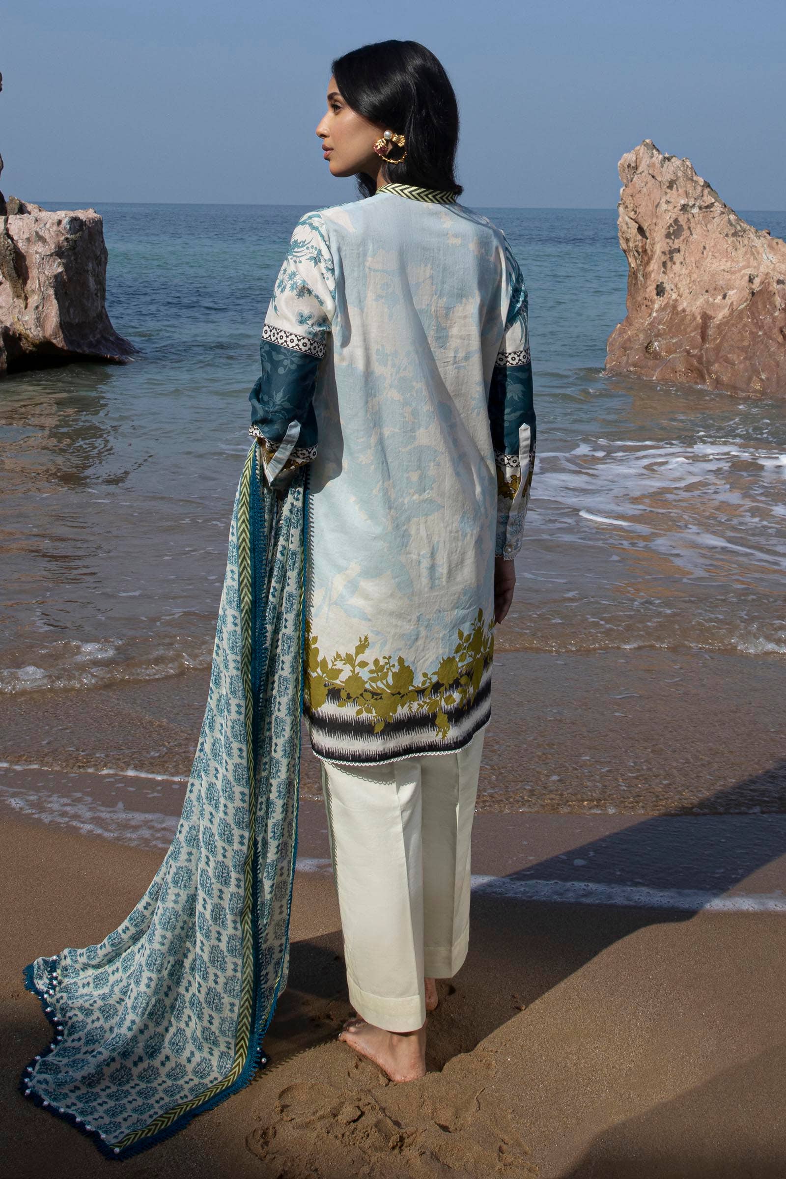 Sana Safinaz | Mahay Spring 24 | H241-015A-2I - House Of Hania