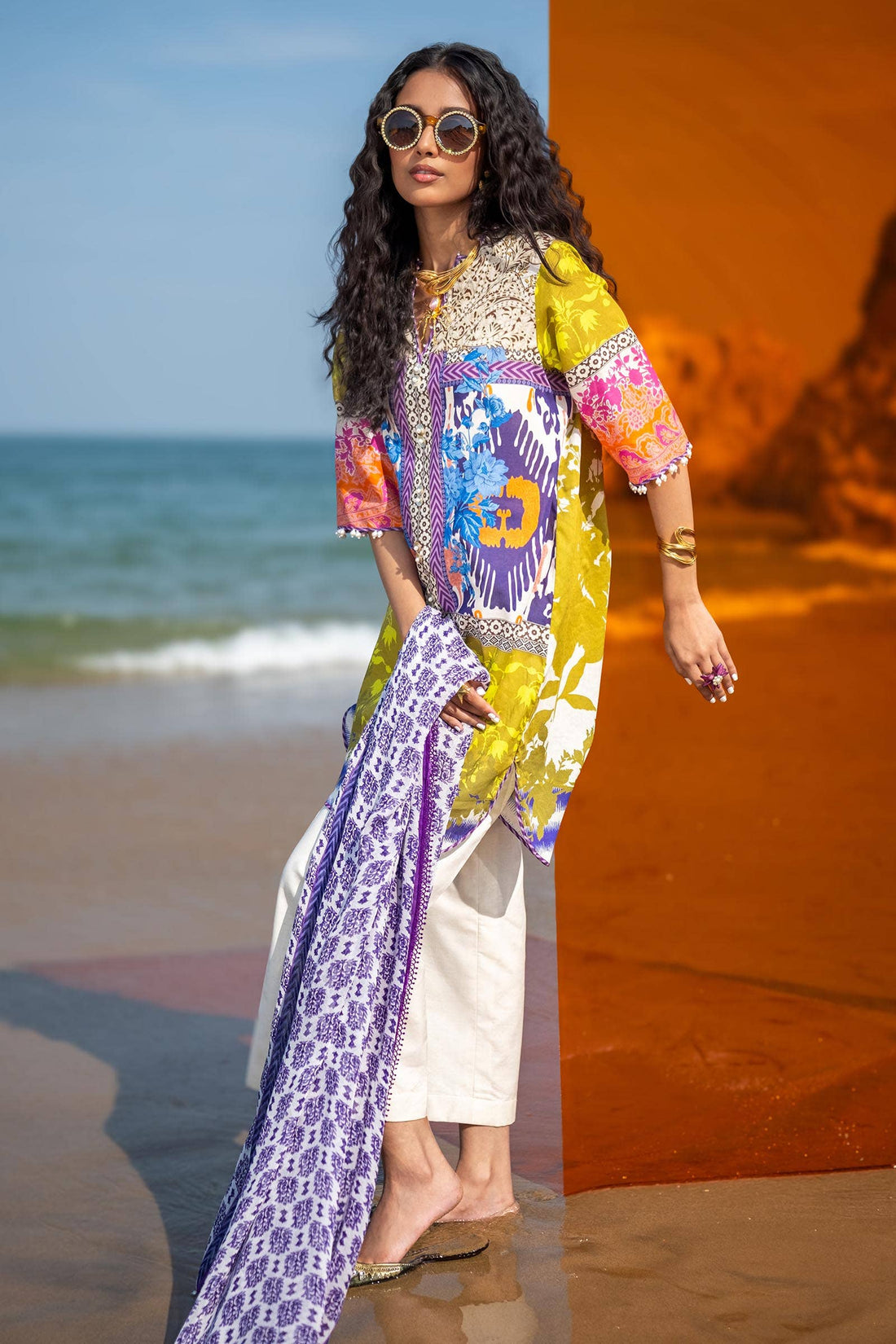 Sana Safinaz | Mahay Spring 24 | H241-015B-2I - House Of Hania