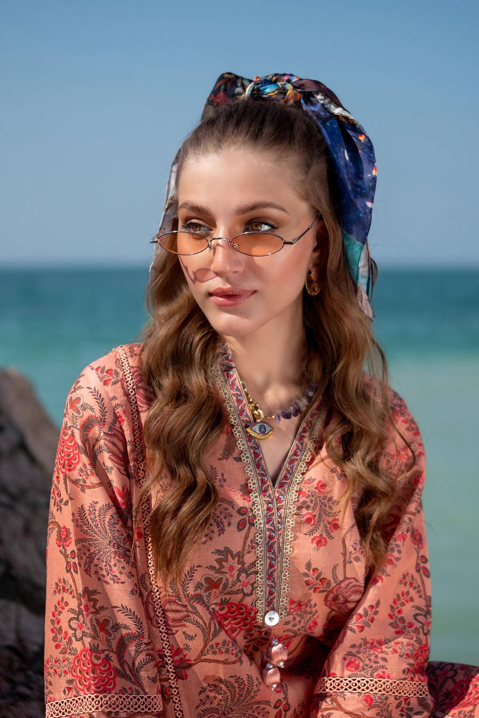 Sana Safinaz | Mahay Spring 24 | H241-016B-3CK - House Of Hania